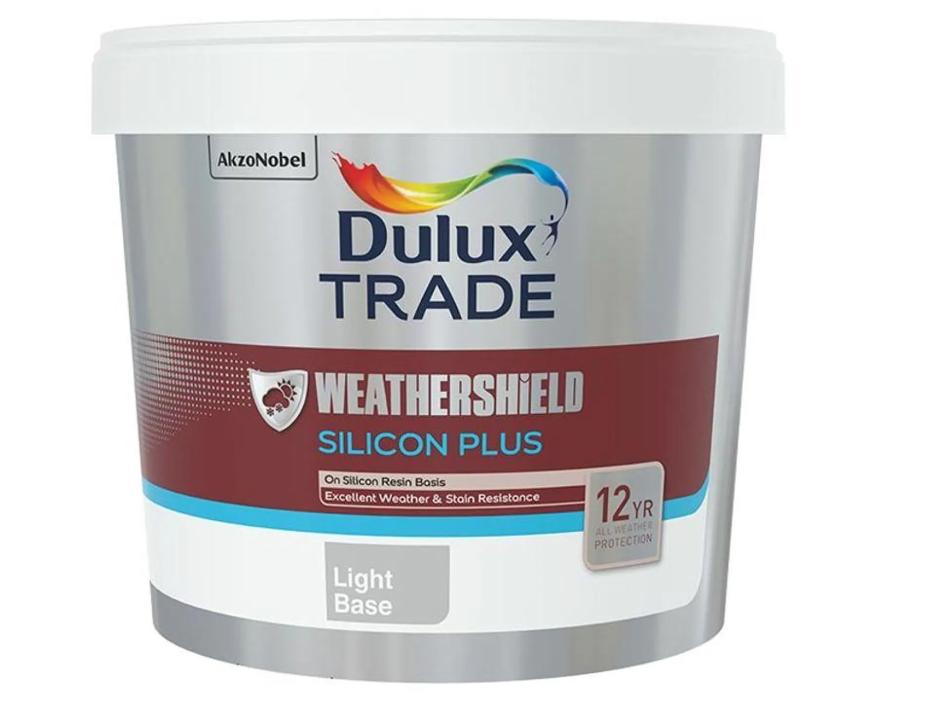 Barva fasádní Dulux Weathershield Silicon Plus báze light