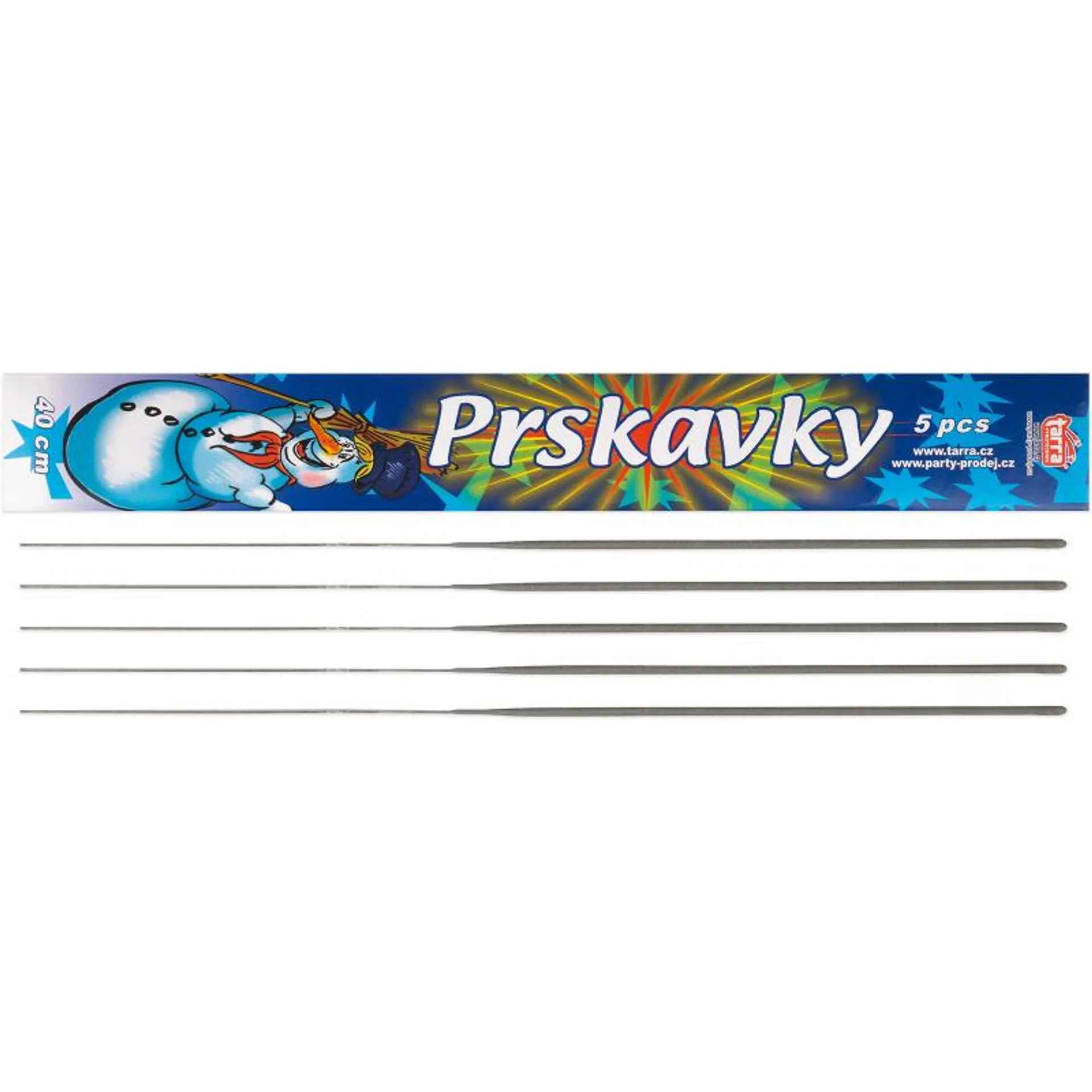 Prskavky 40 cm 5 ks