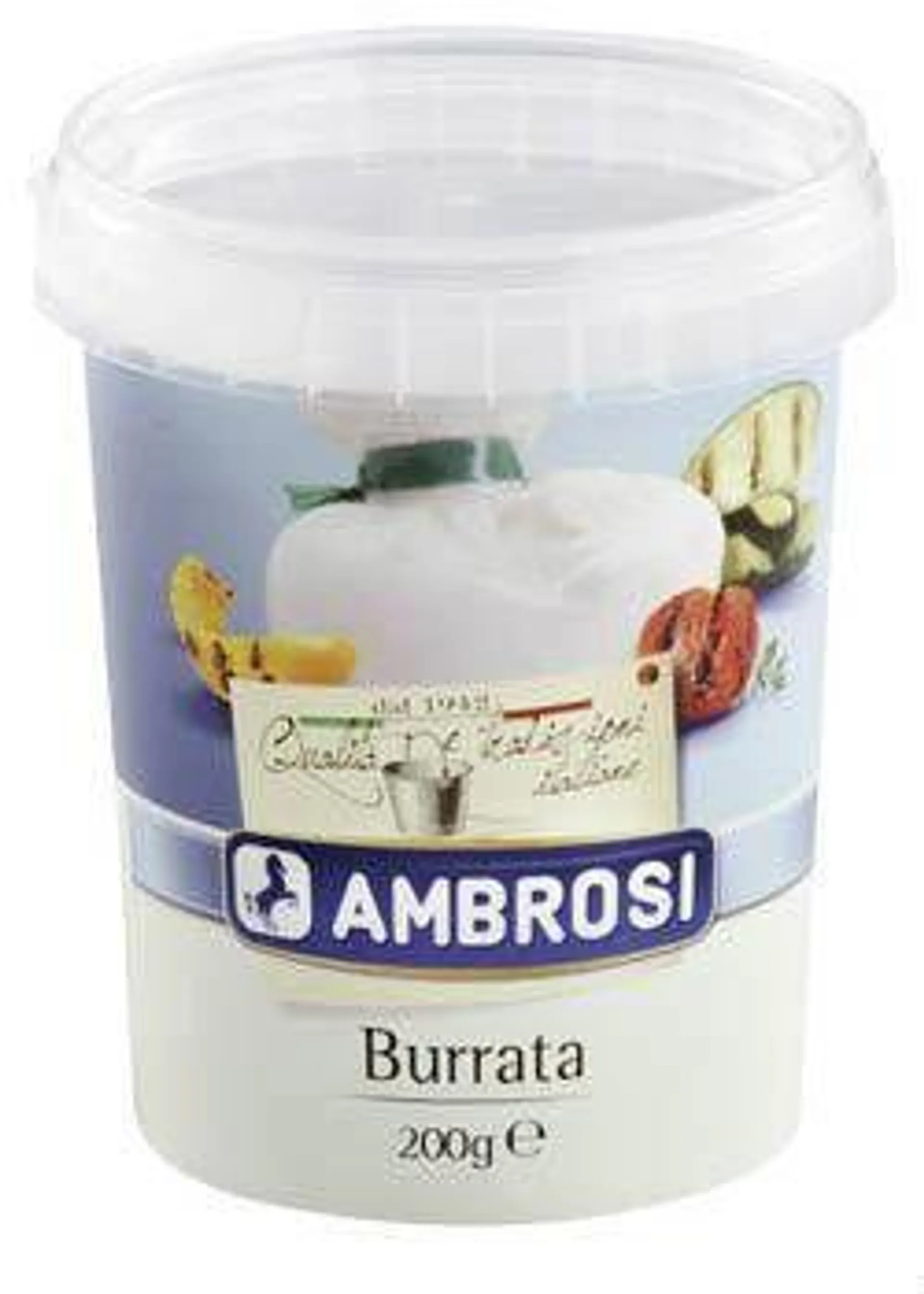 AMBROSI Burrata sýr chlaz. 200 g