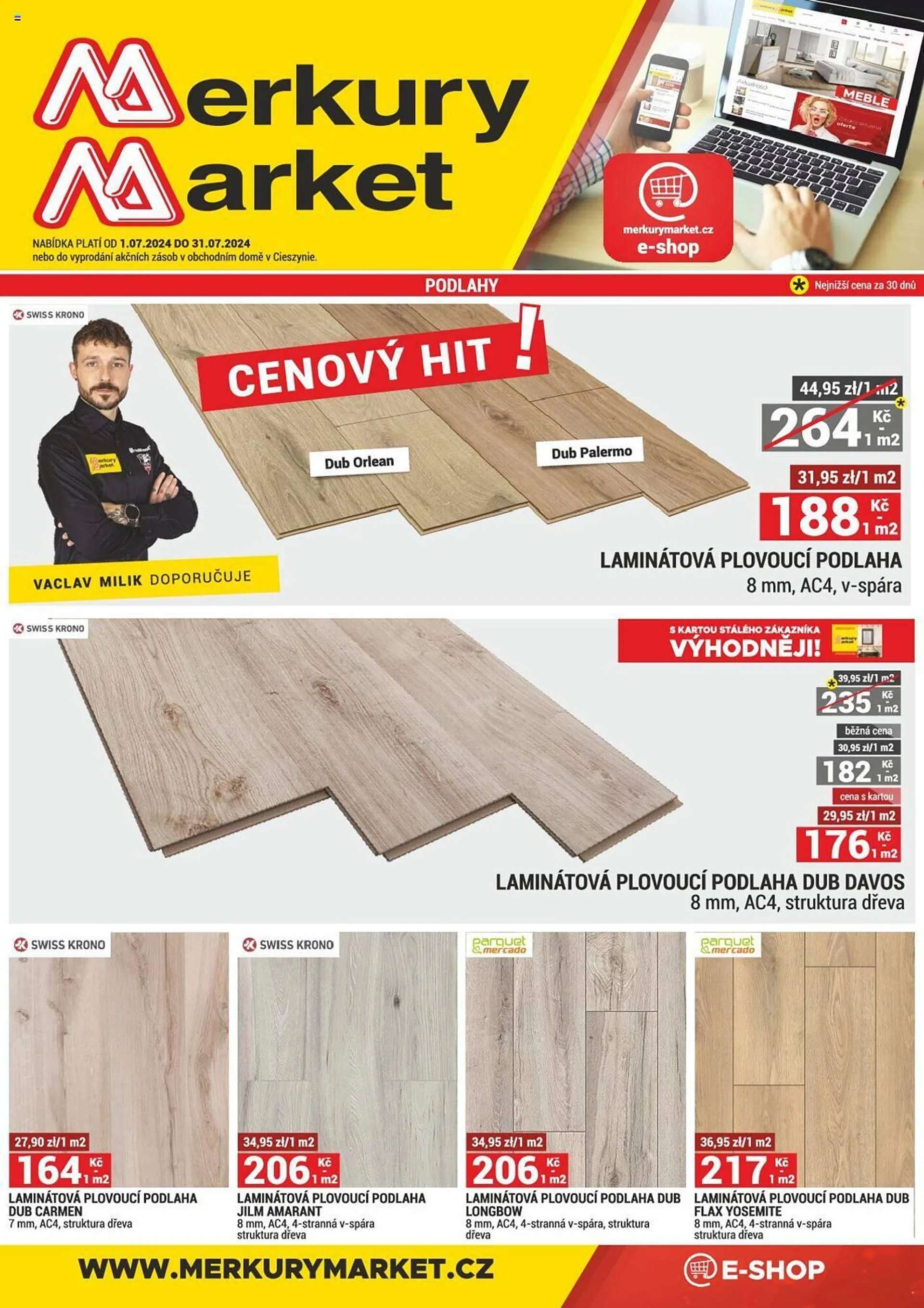 Merkury Market leták - 1. července 31. července 2024 - Page 1