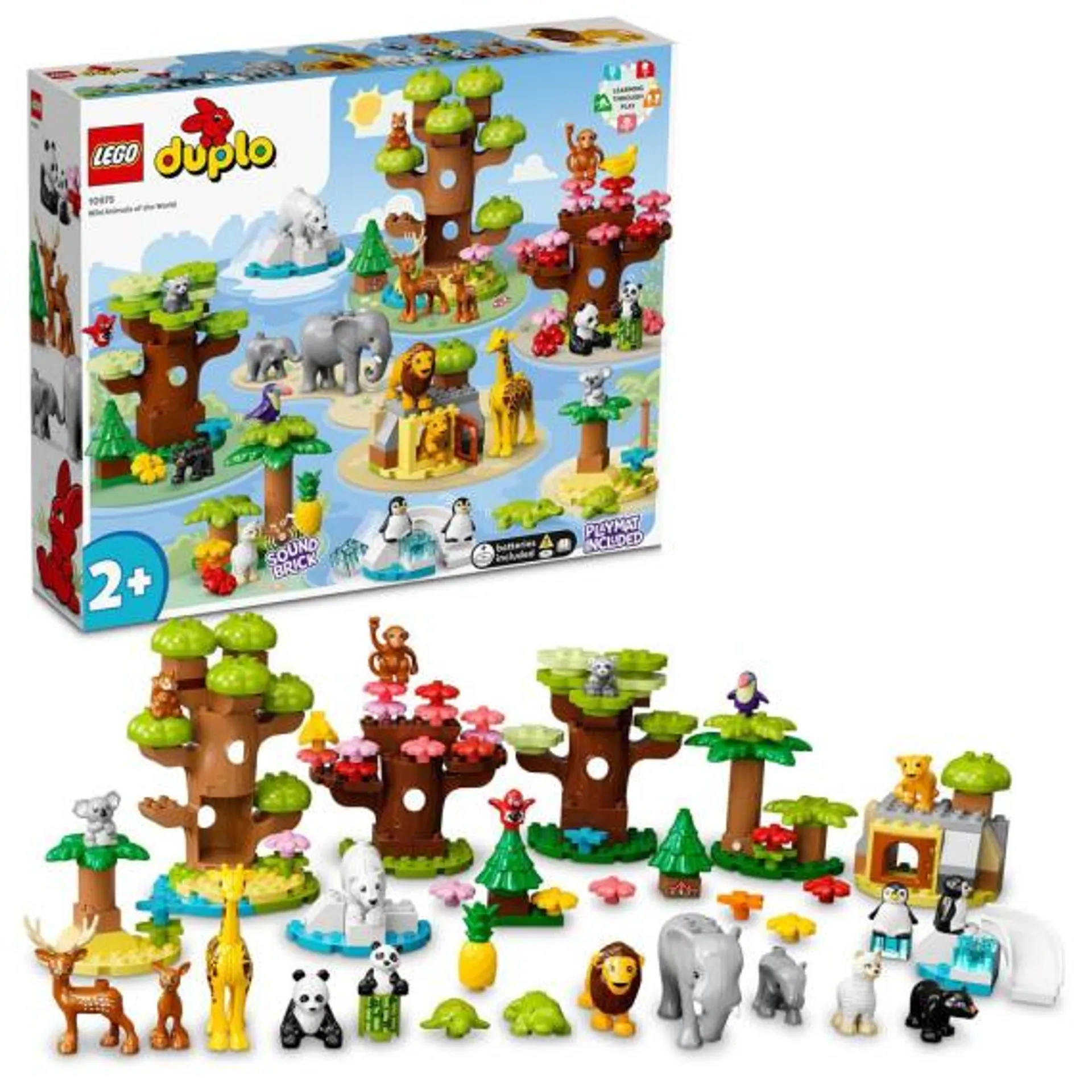 LEGO® DUPLO® 10975 Divoká zvířata světa