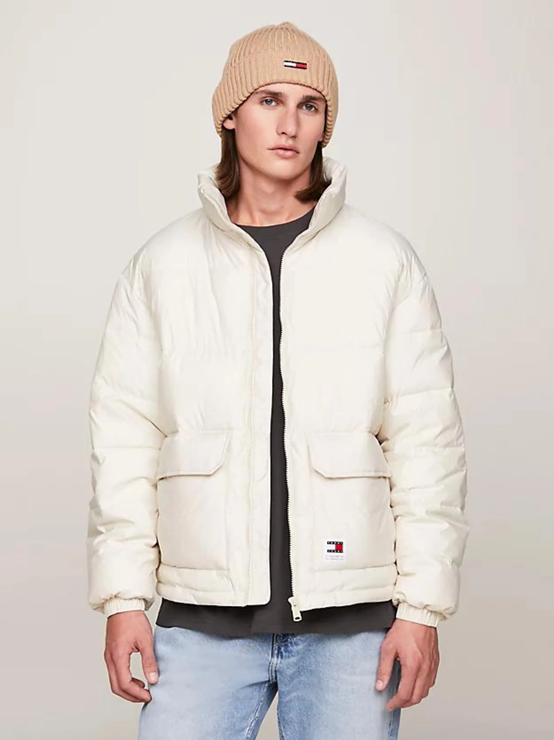 Back Logo Puffer Jacket