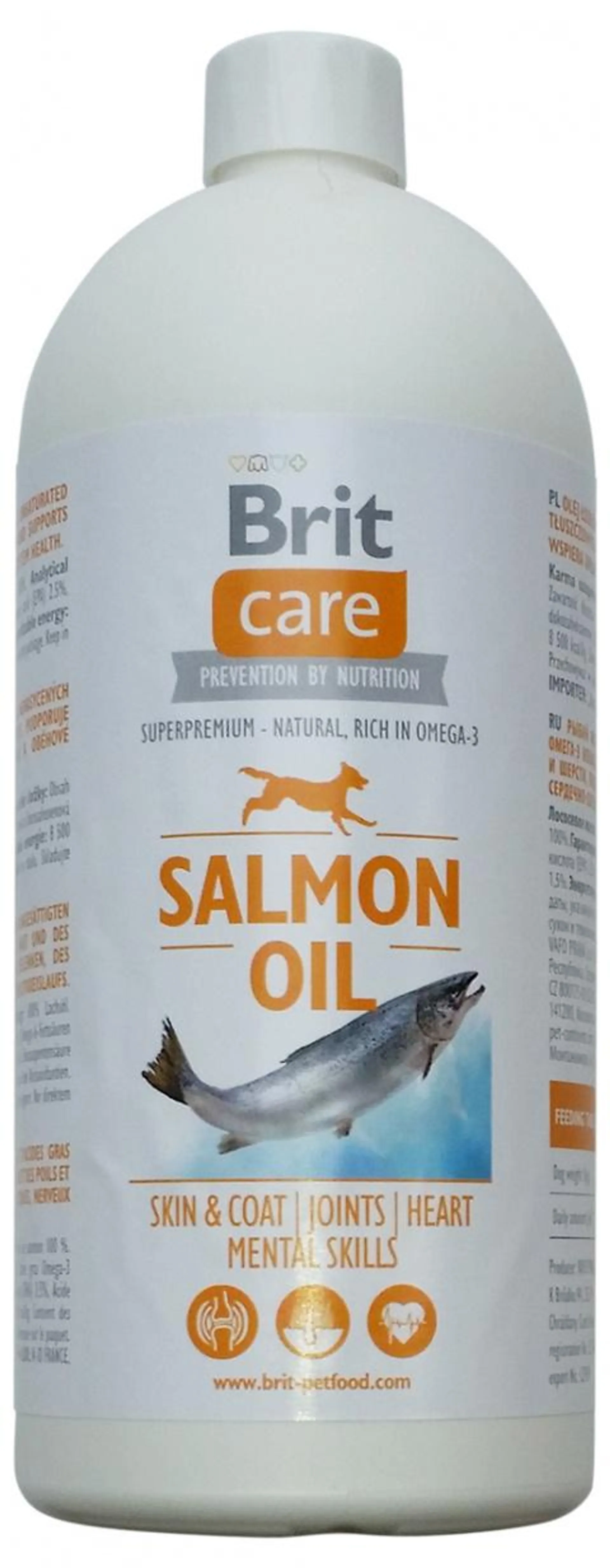 Lososový olej BRIT Care Salmon Oil 1000ml