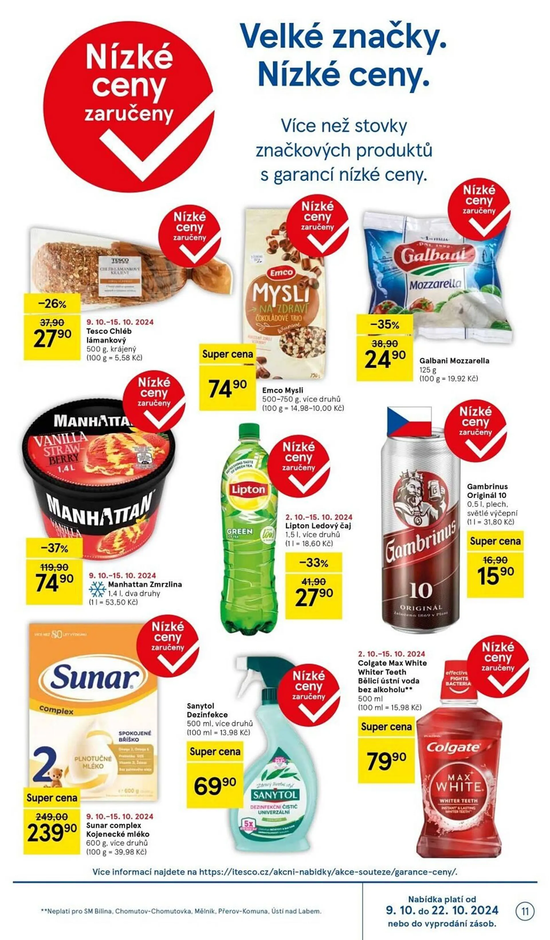 Tesco leták - 9. října 15. října 2024 - Page 11