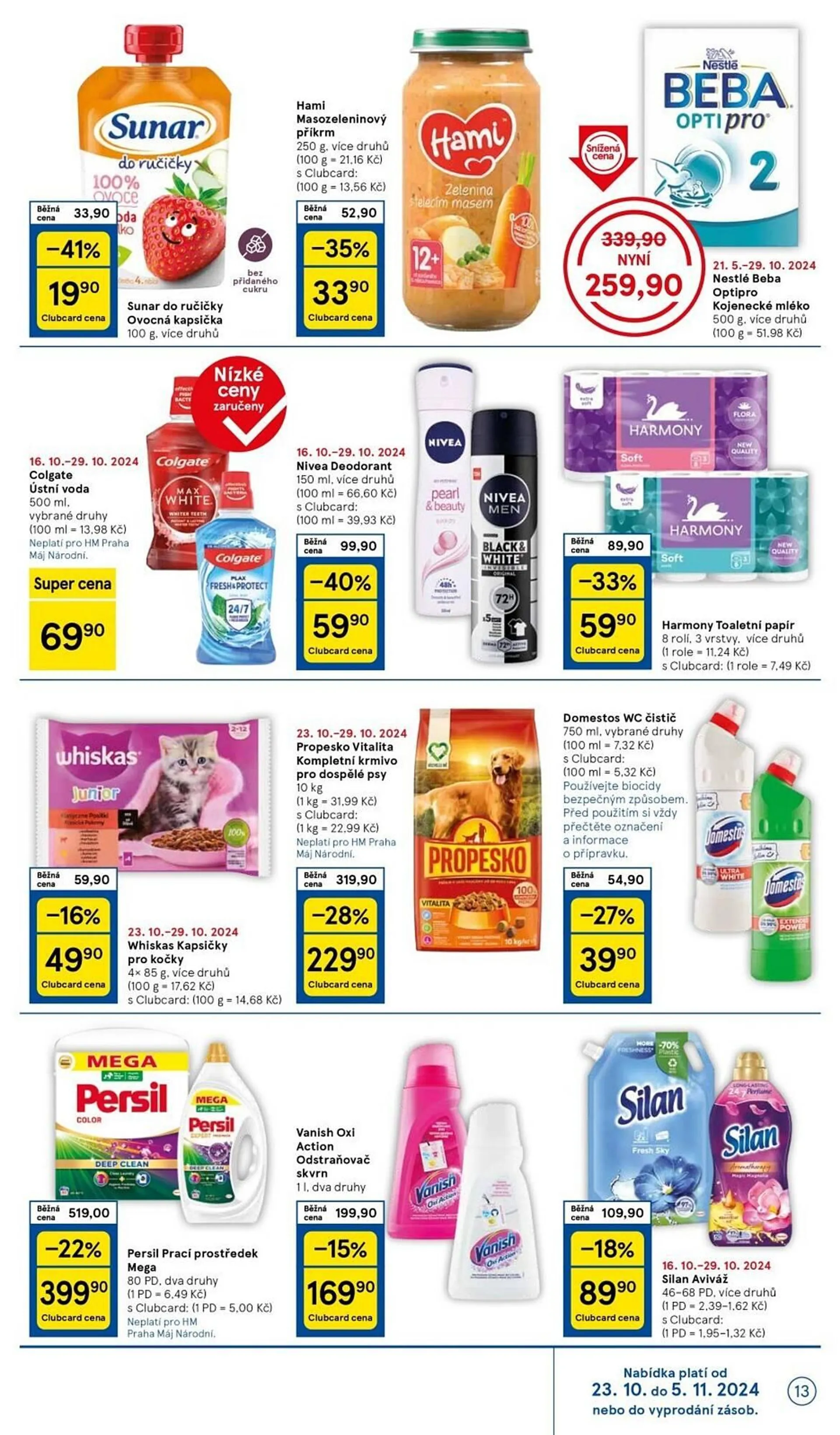 Tesco leták - 23. října 29. října 2024 - Page 13