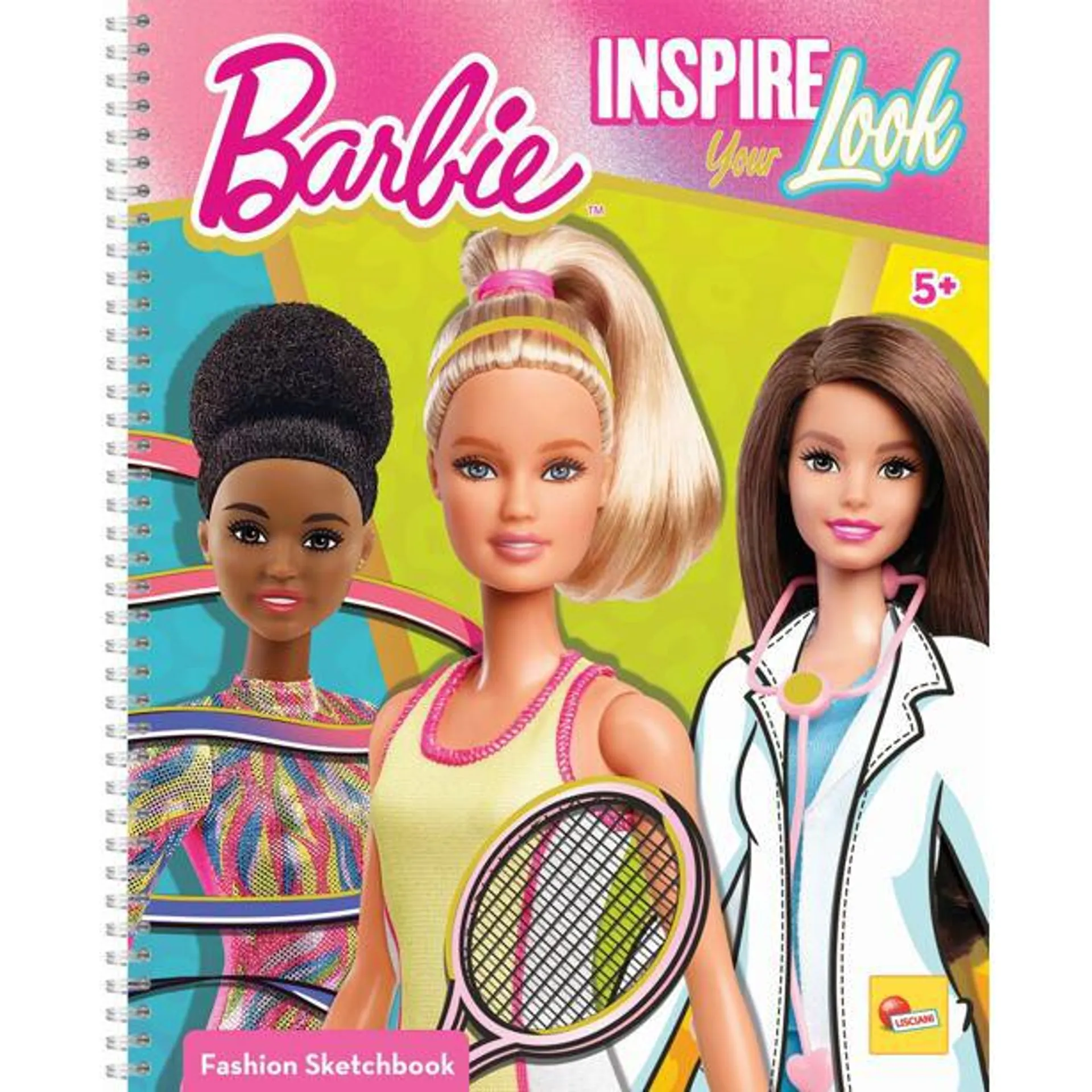 Lisciani BARBIE SKETCH BOOK INSPIRUJ SVŮJ VZHLED