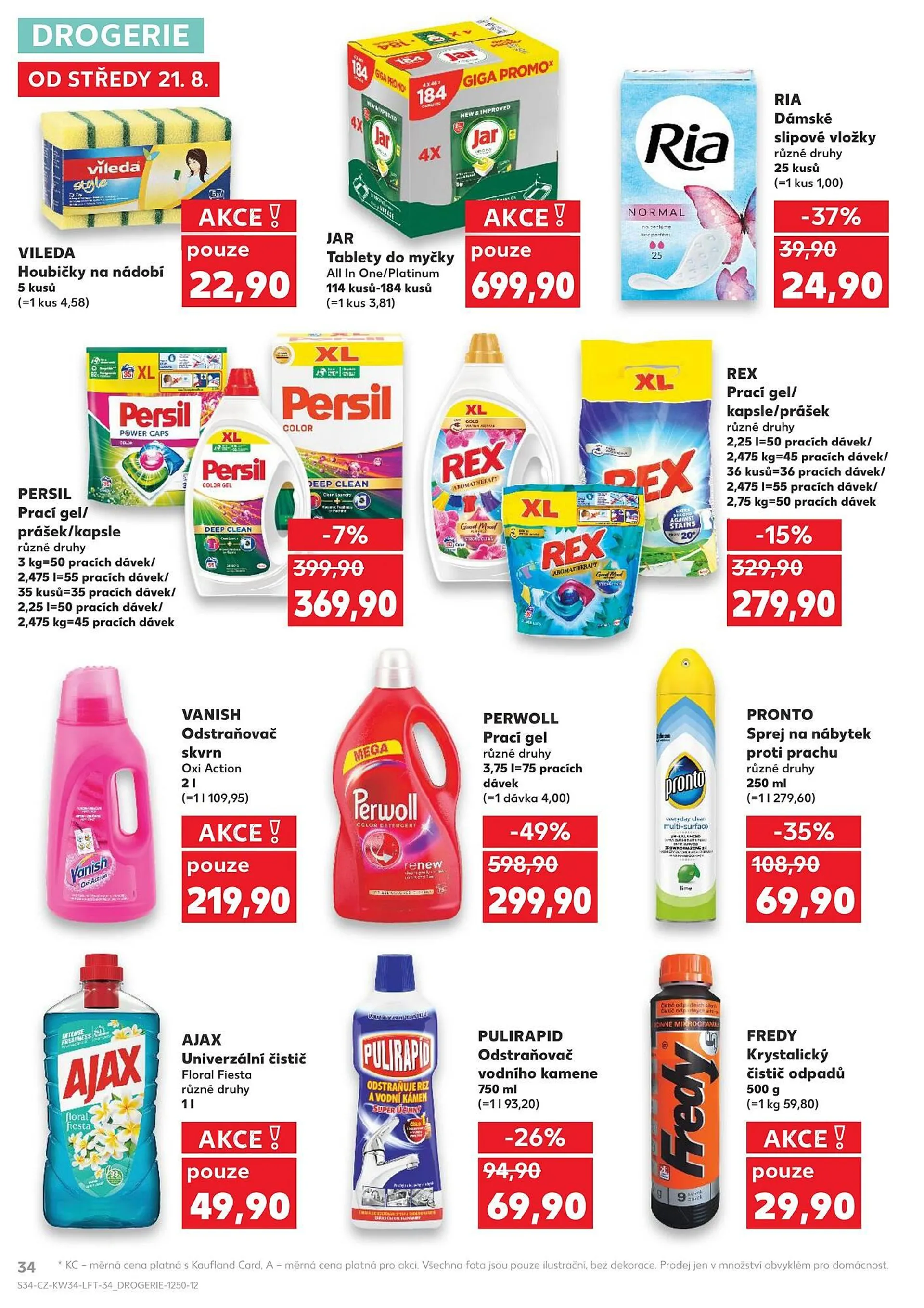 Kaufland leták - 21. srpna 27. srpna 2024 - Page 34