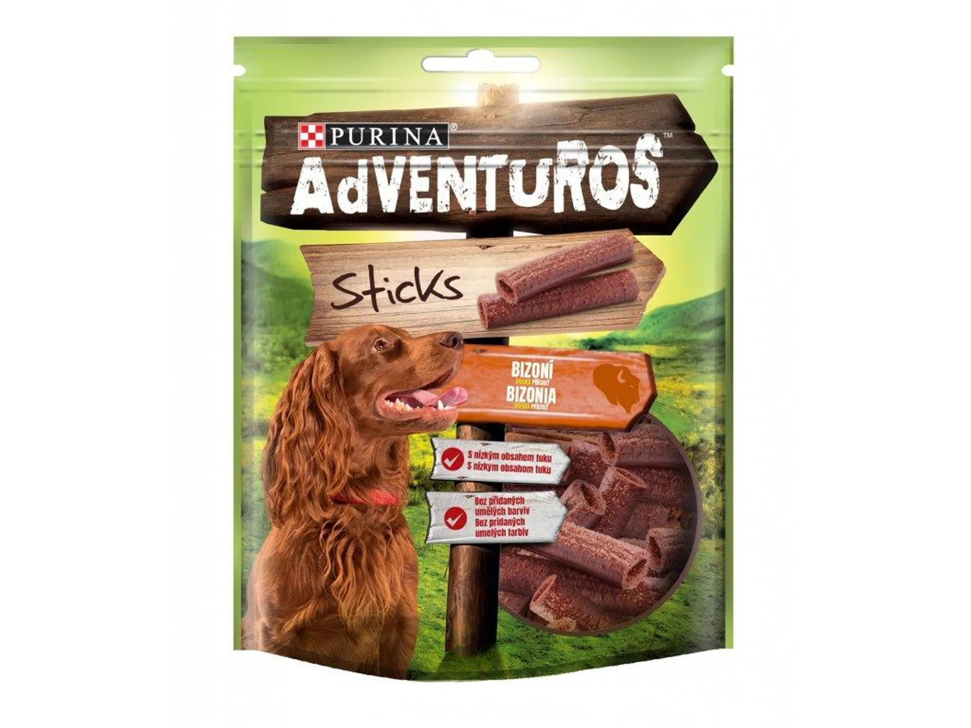 ADVENTUROS Snack Sticks bizon 120 g