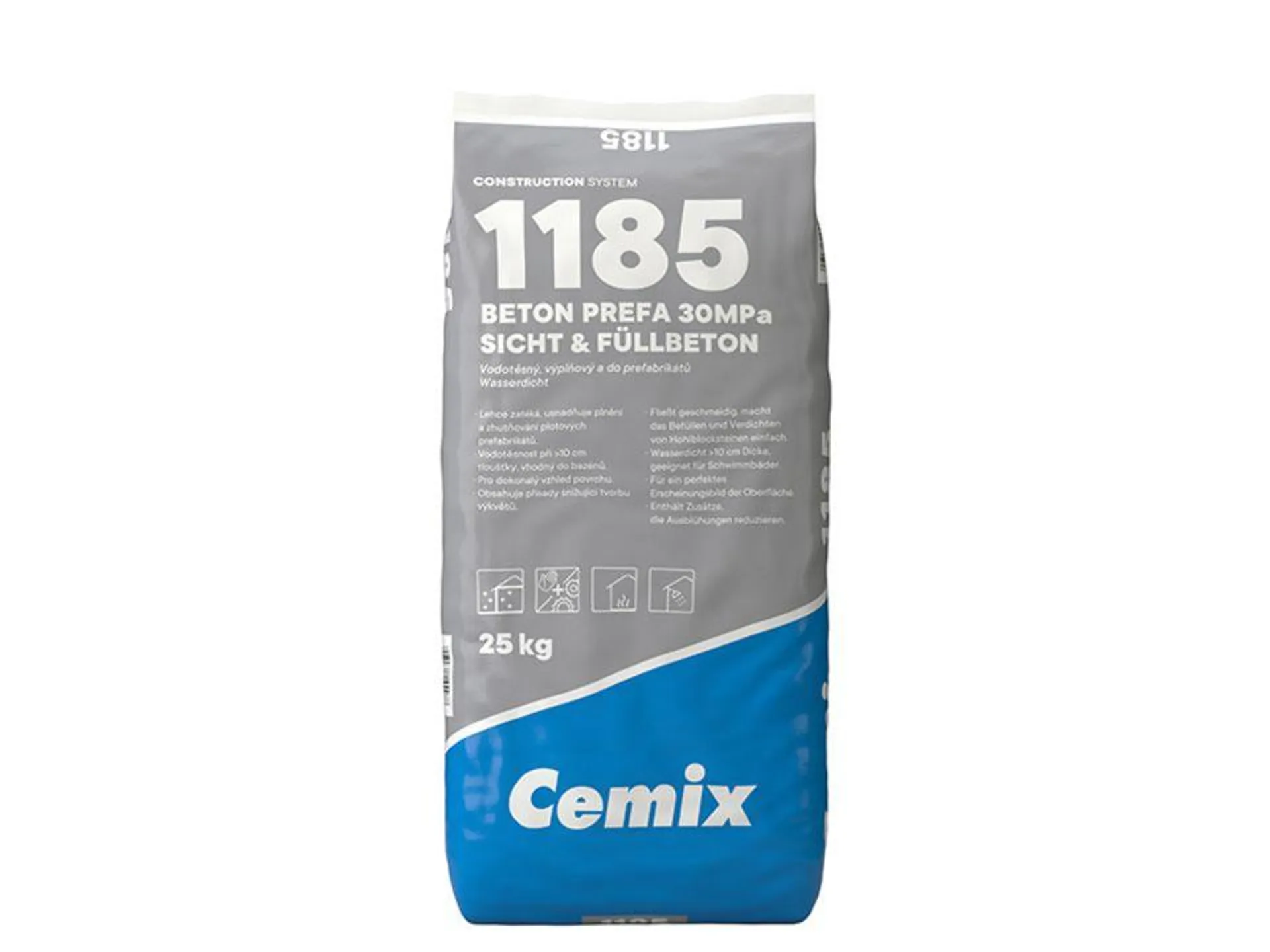 Cemix Beton výplňový do prefabrikátů 25kg