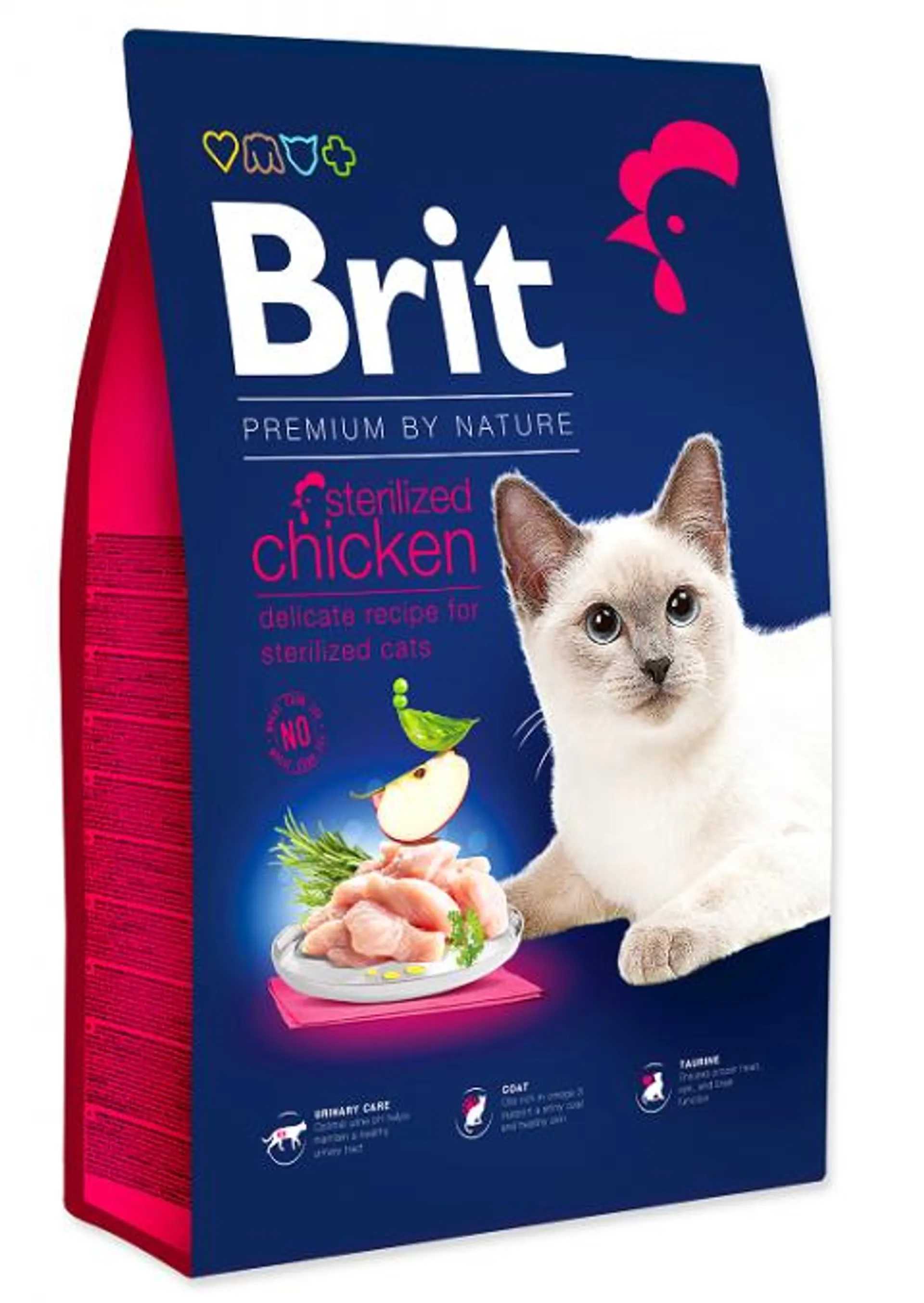 Brit Premium by Nature Cat Sterilized Chicken 8kg