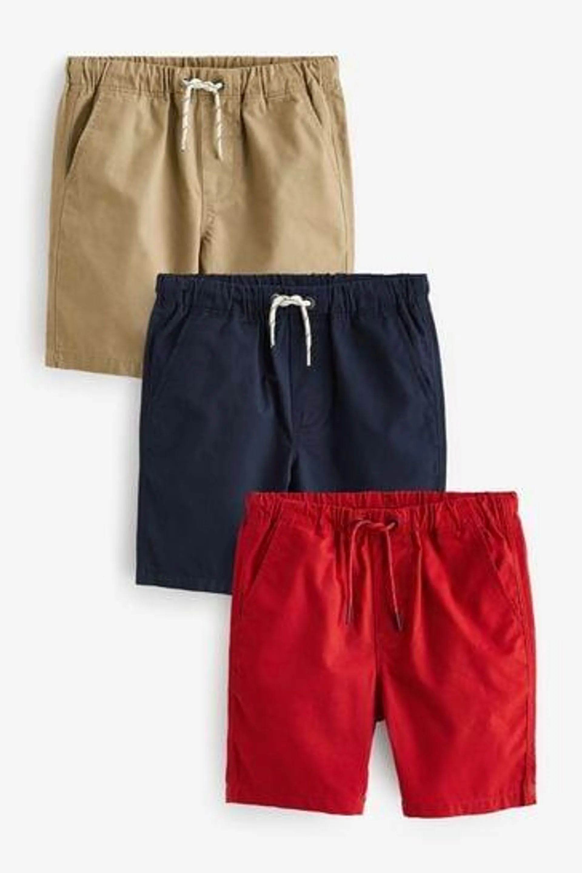 Pull-On Shorts 3 Pack (3-16yrs)