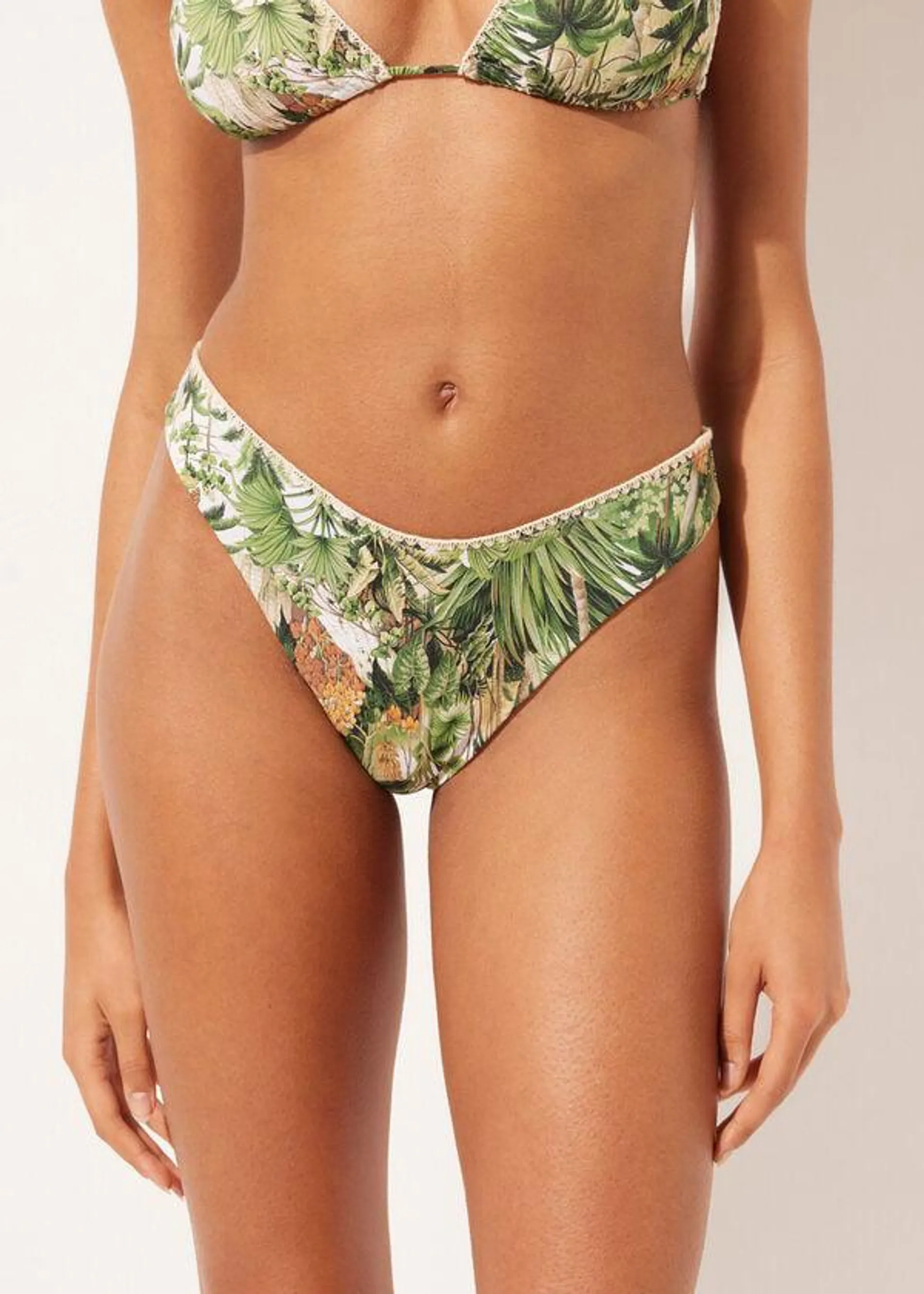 Brazilky s motivem džungle k plavkám Savage Tropics