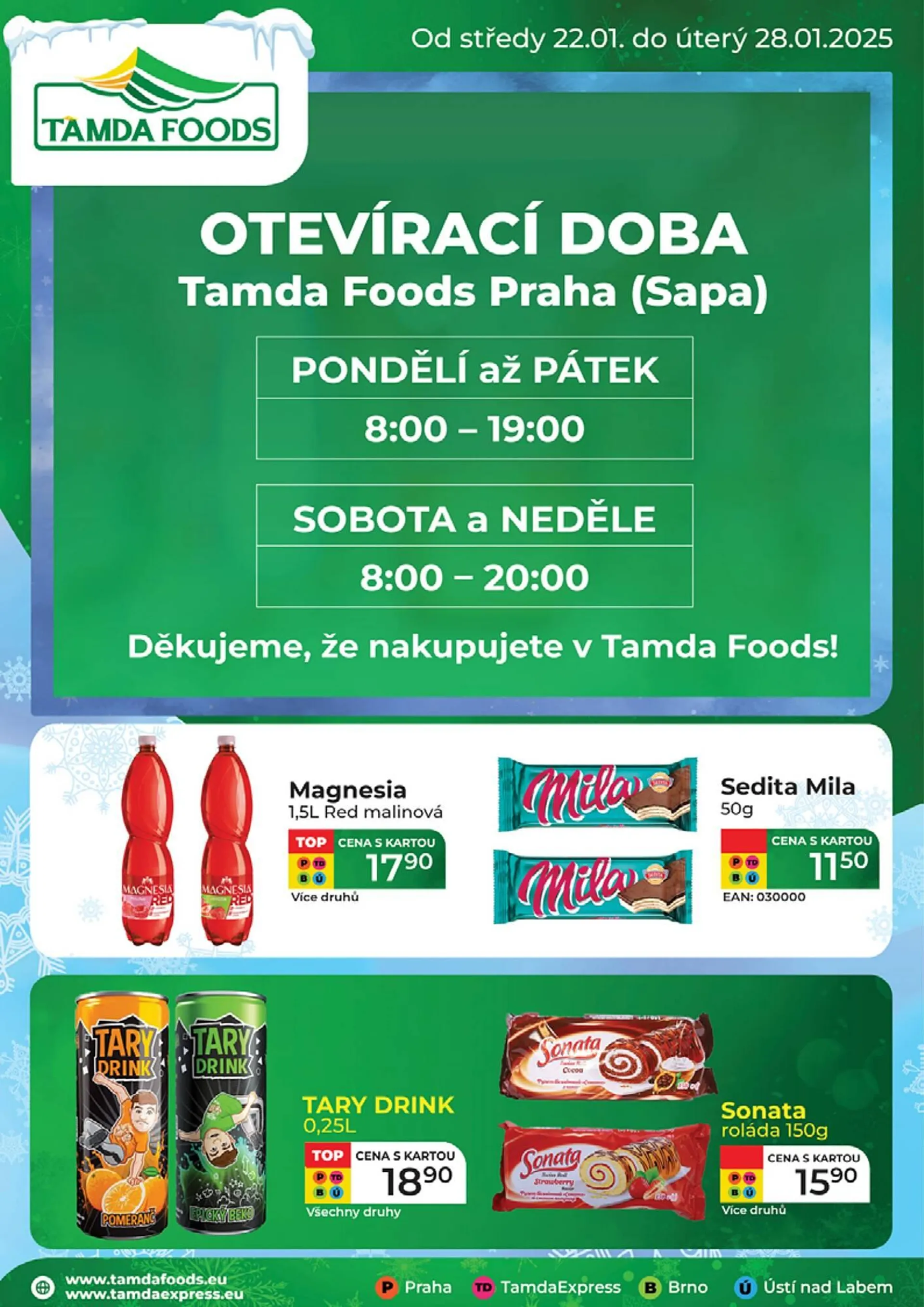 Tamda Foods leták - 1