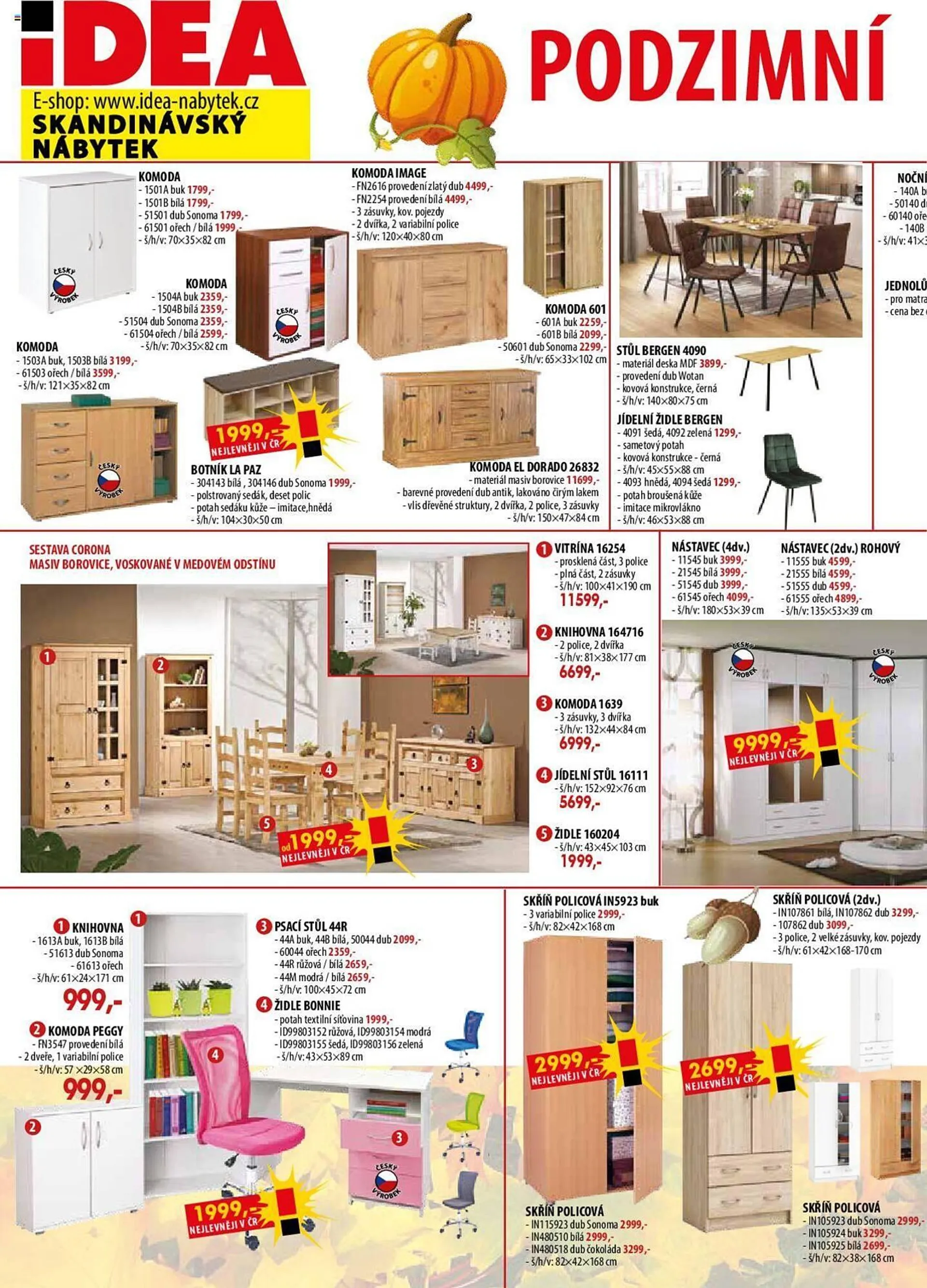 IDEA nábytek leták - 15. října 31. října 2024 - Page 2