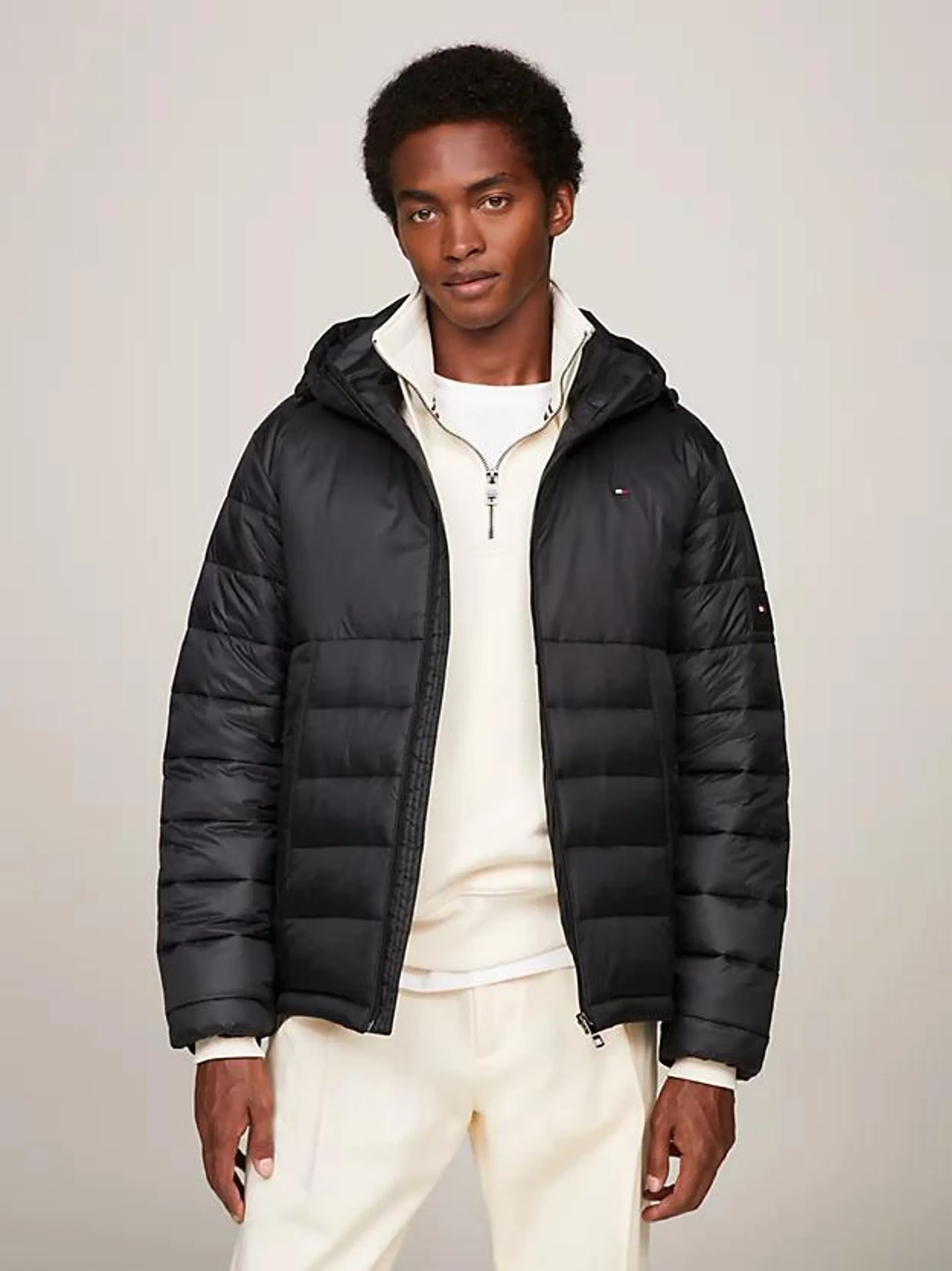 TH Warm Packable Quilted Hooded Jacket