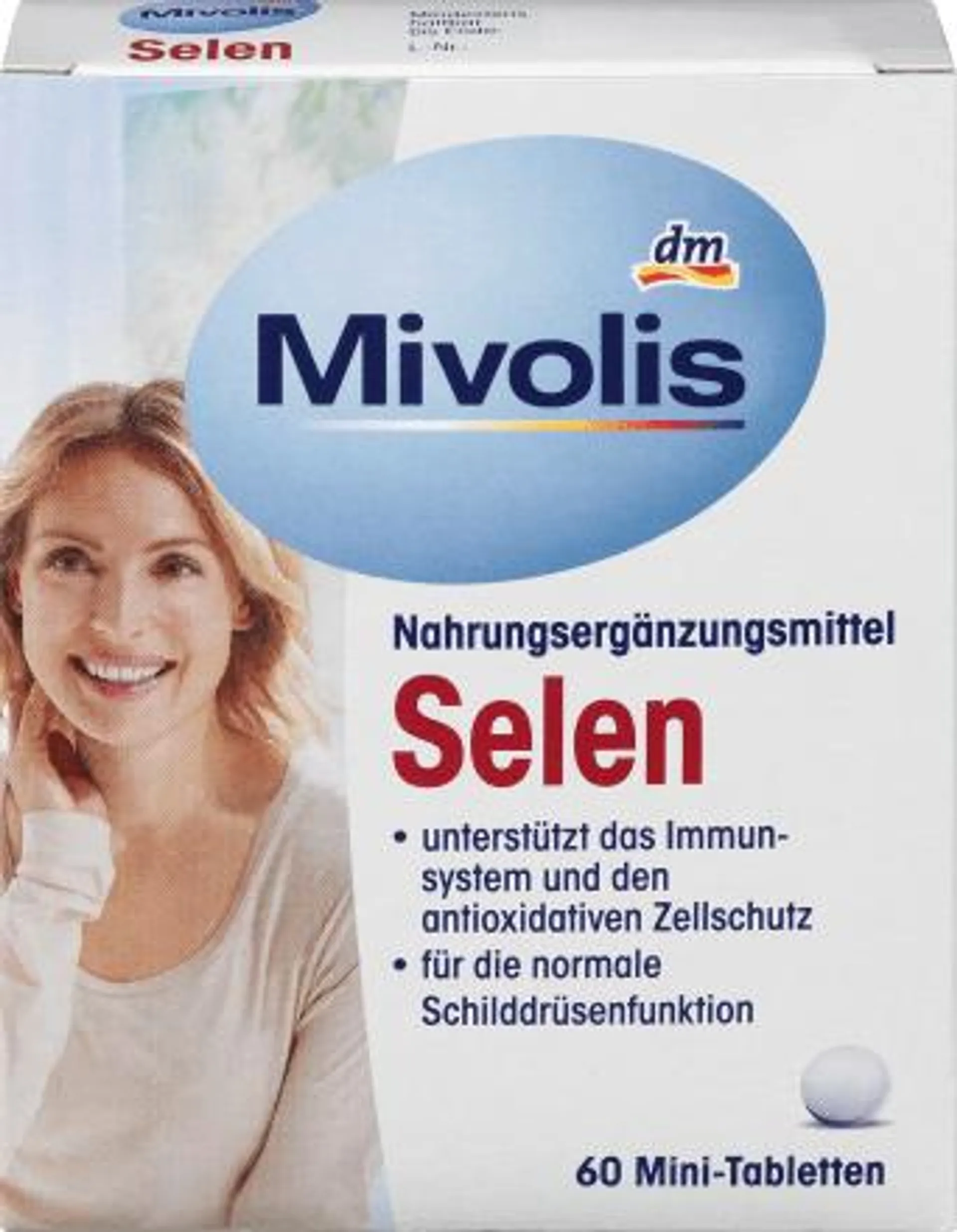 mini tablety Selen, 60 ks