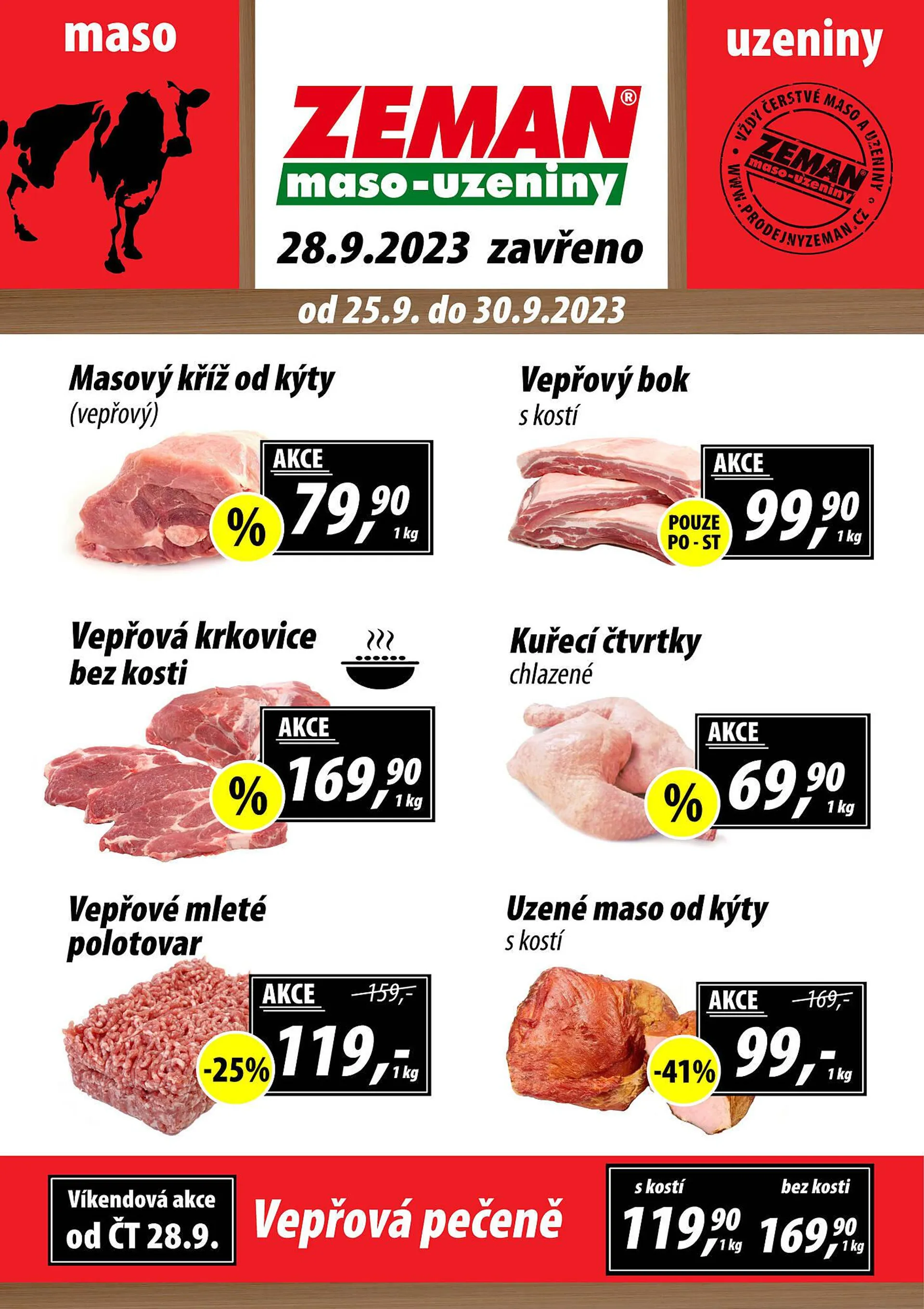 ZEMAN leták - 25. září 30. září 2023 - Page 1