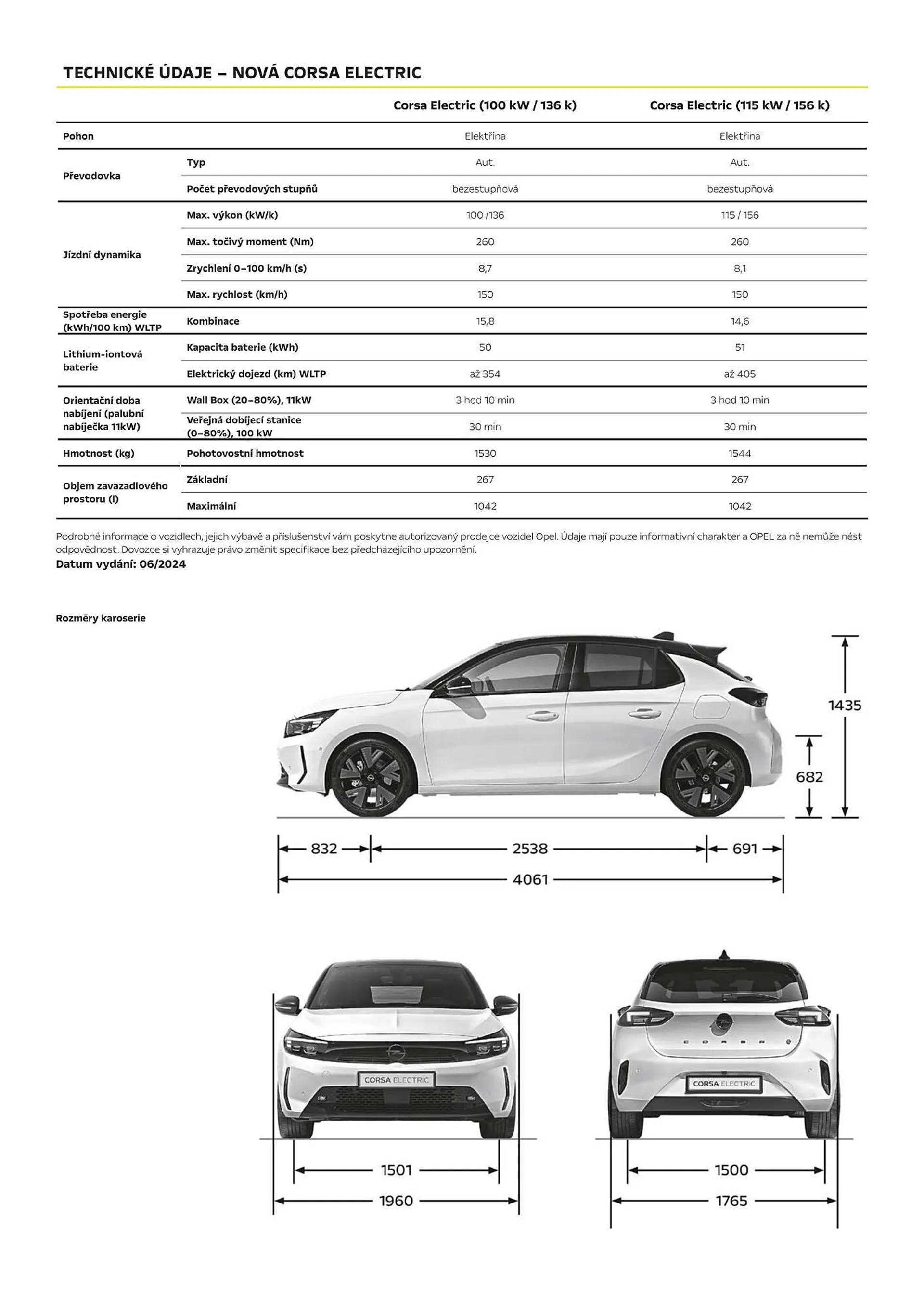 Opel Corsa Electric leták - 9. července 31. prosince 2024 - Page 5