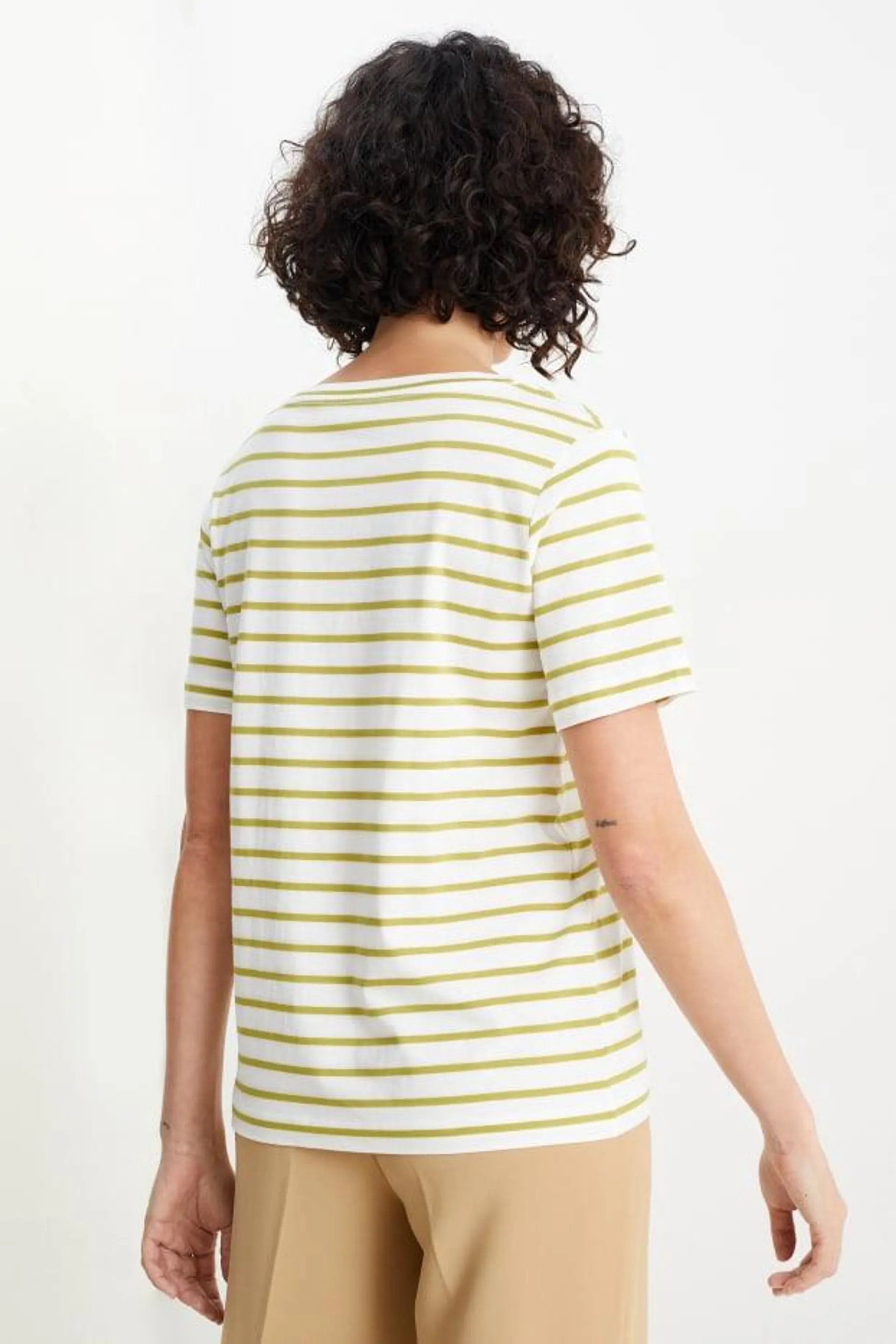 Basic T-shirt - striped