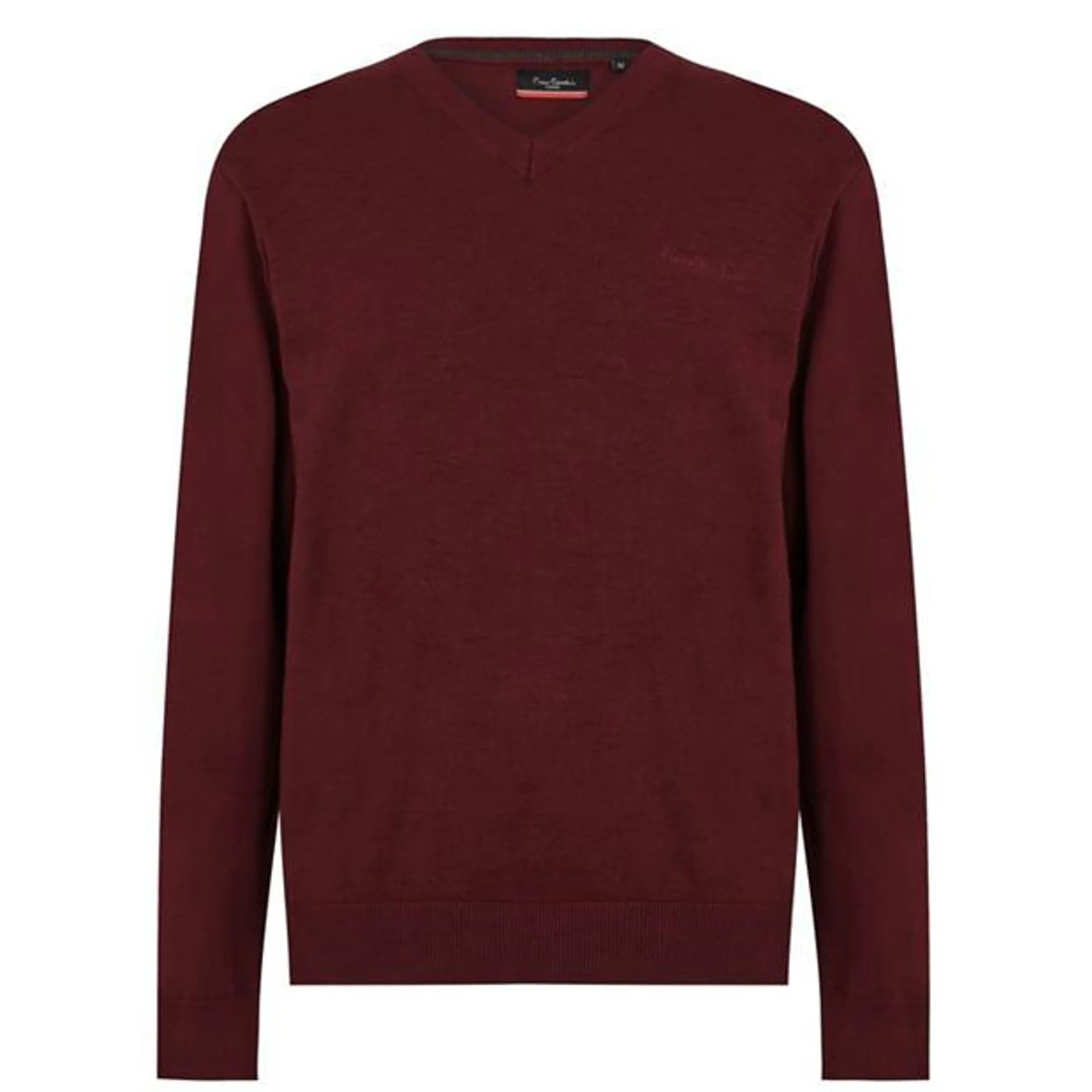 V Neck Knit Jumper Mens