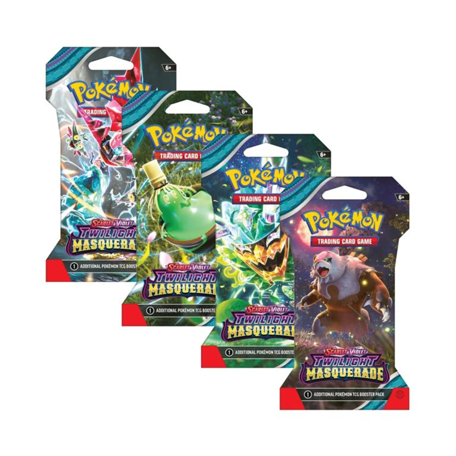 Pokémon TCG: SV06 Twilight Masquerade - 1 Blister Booster