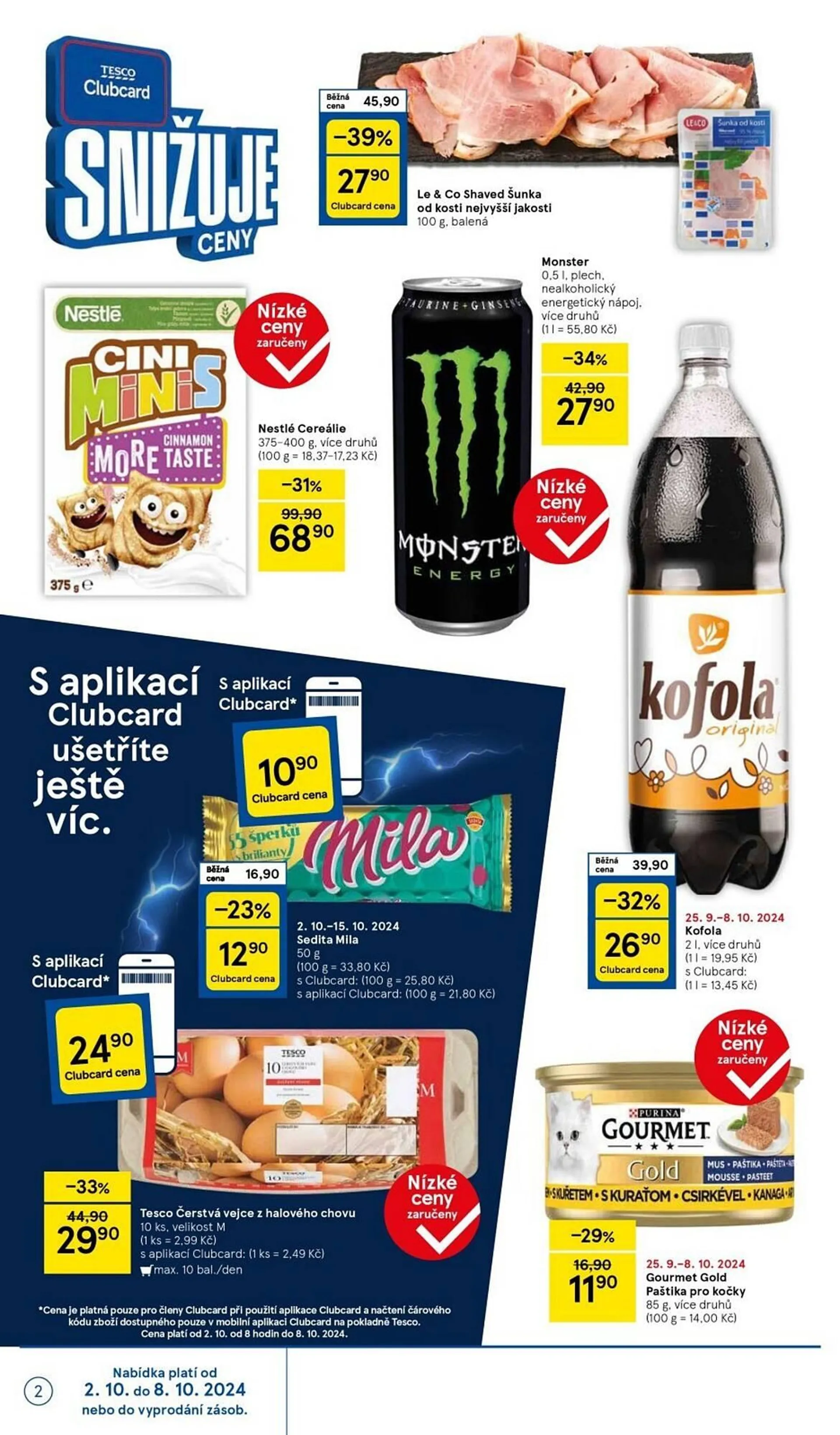 Tesco leták - 2. října 8. října 2024 - Page 2