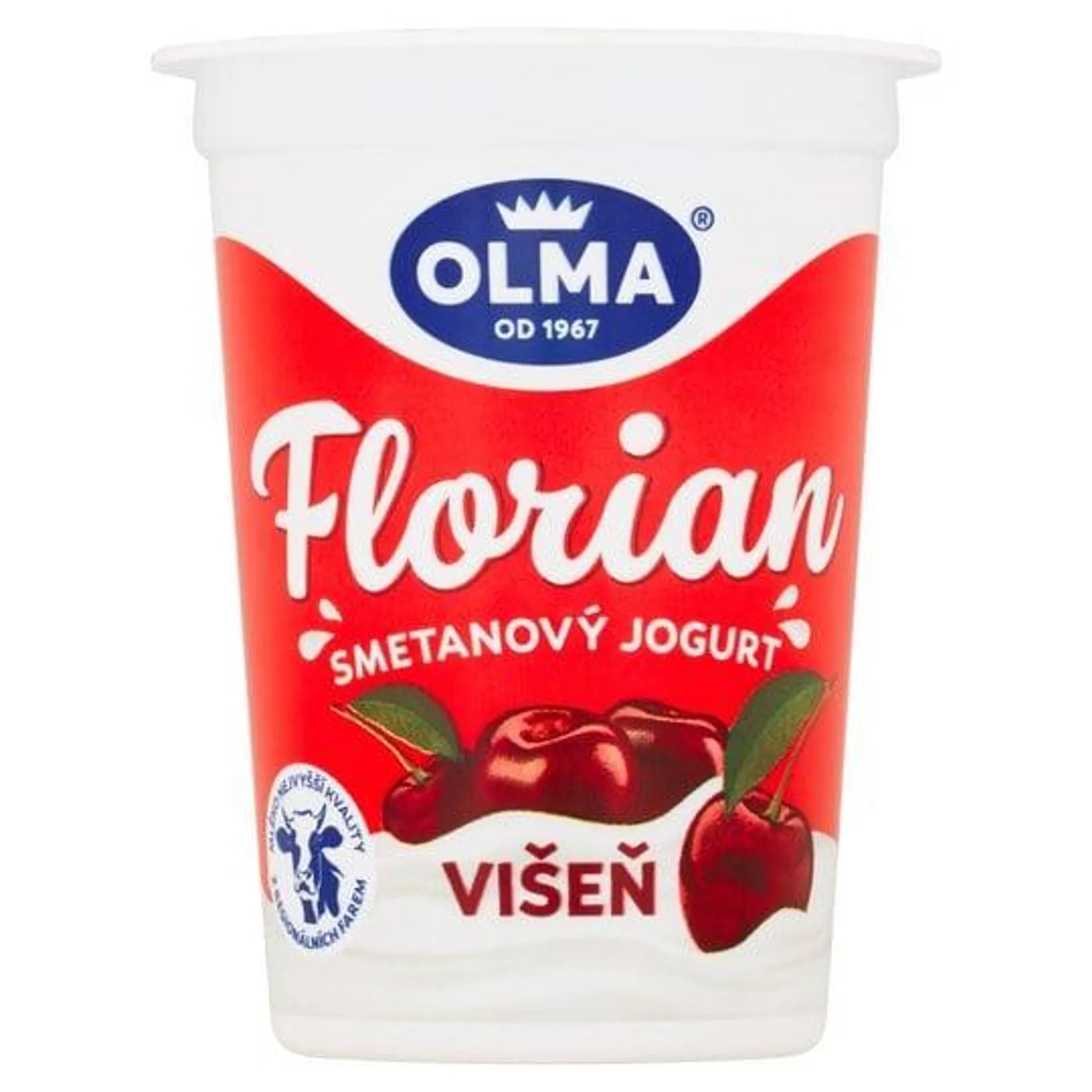 Olma Florian Smetanový jogurt višeň 150g