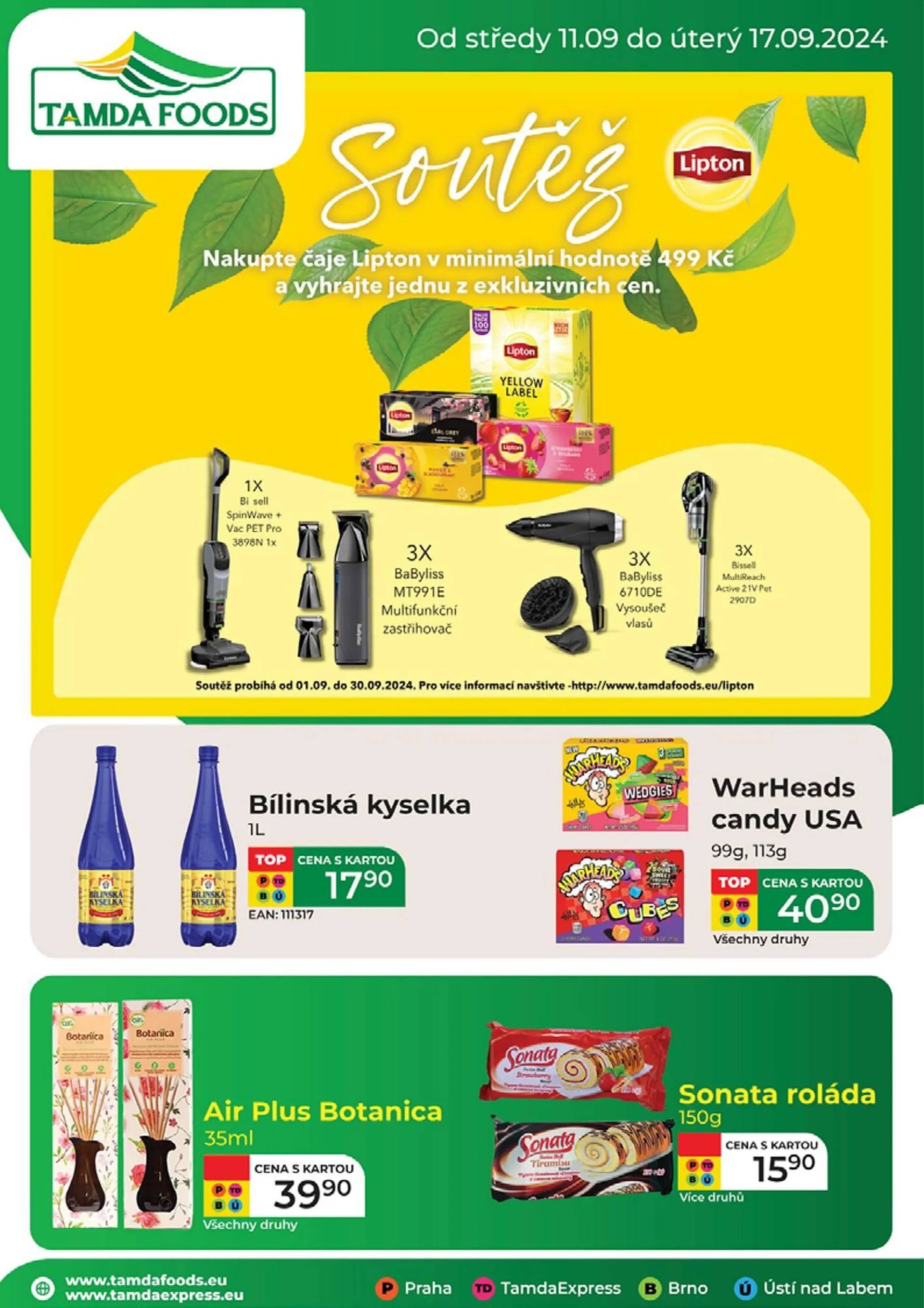 Tamda Foods leták - 1