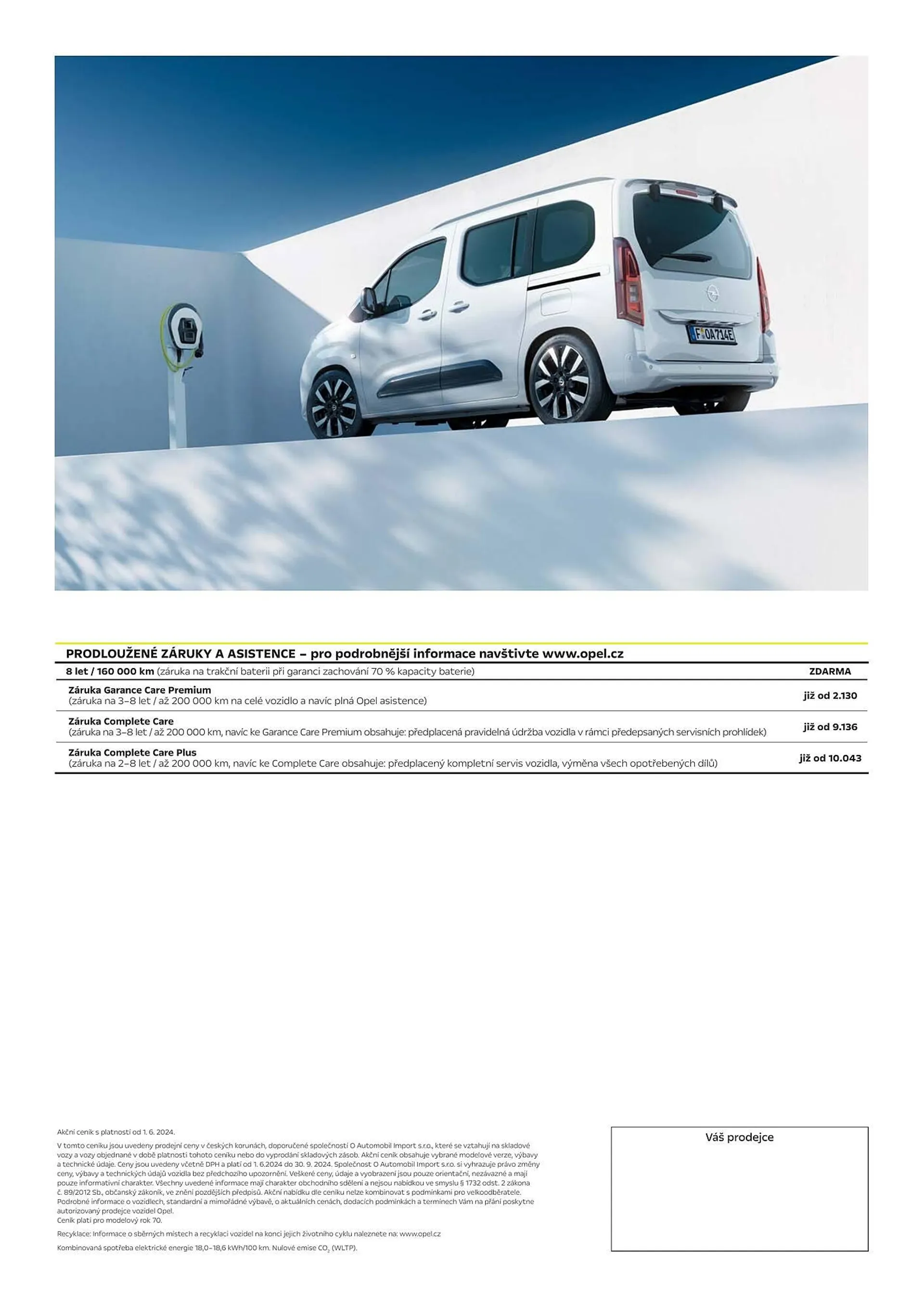 Opel Combo Electric leták - 9. července 31. prosince 2024 - Page 4