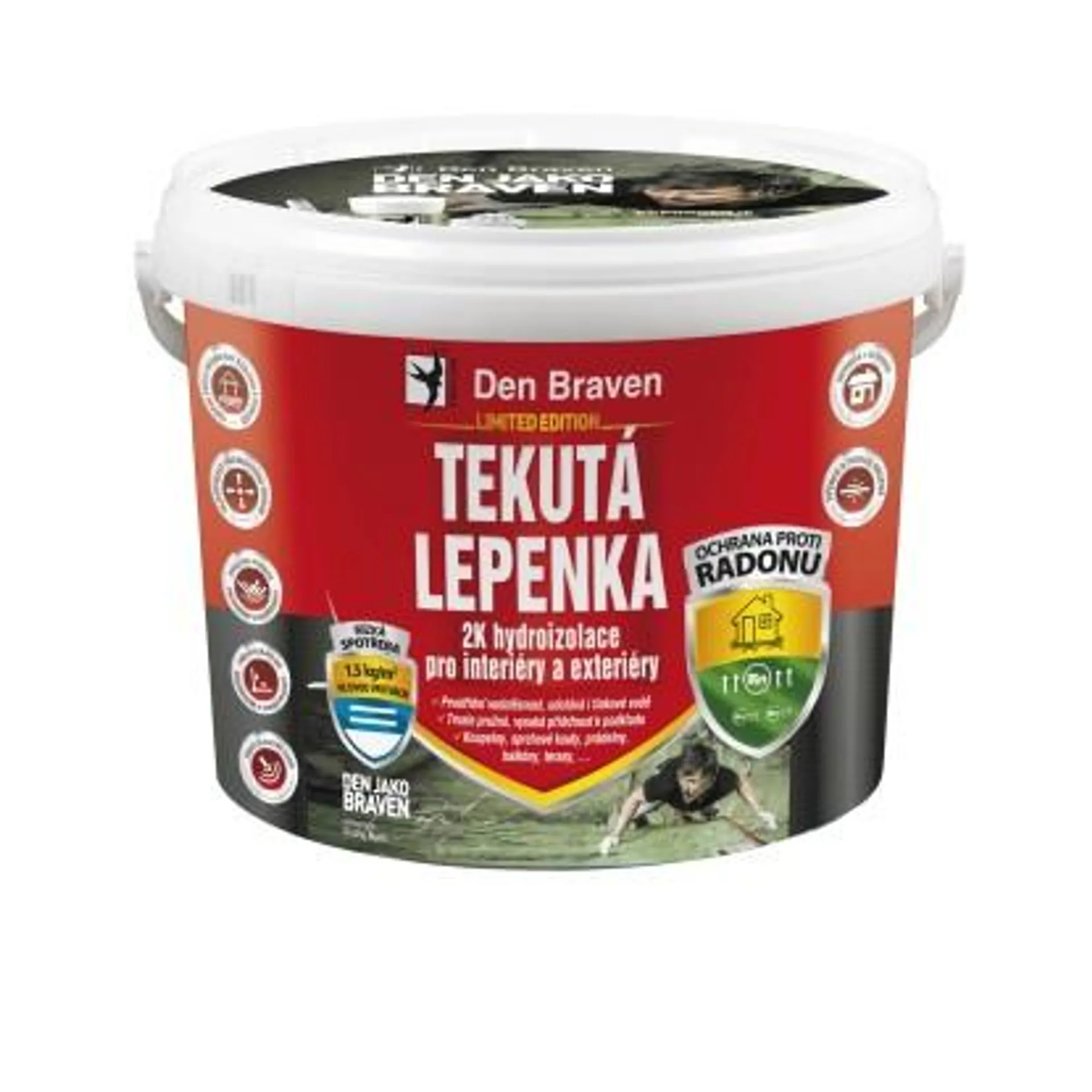 Tekutá lepenka 2K hydroizolace 21 kg