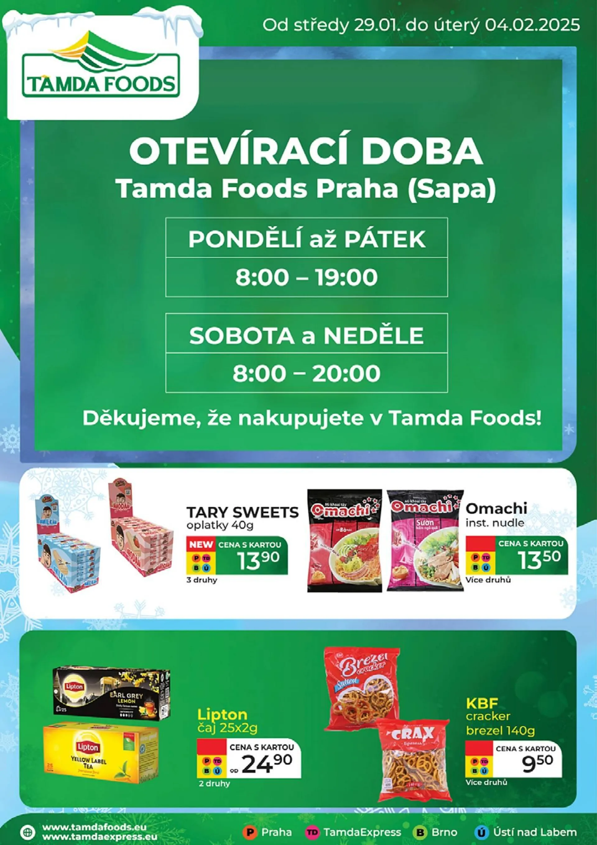 Tamda Foods leták - 1