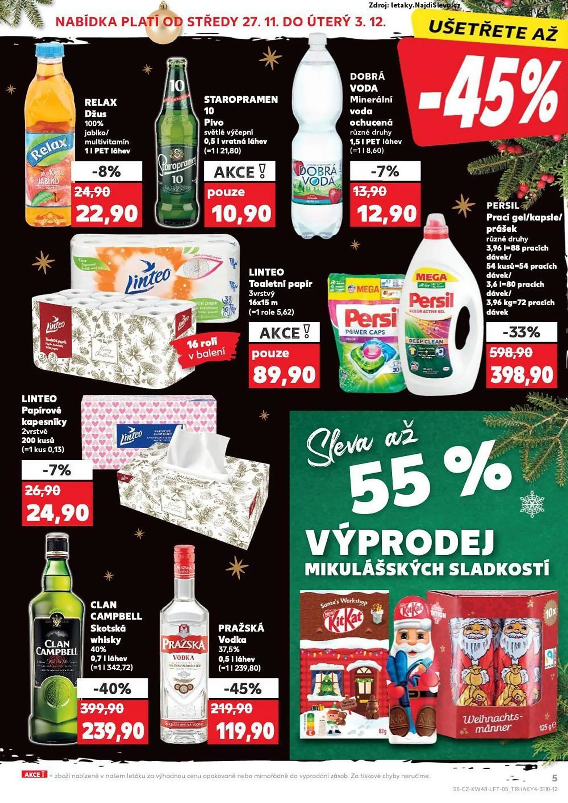 Kaufland leták - 27. listopadu 3. prosince 2024 - Page 5