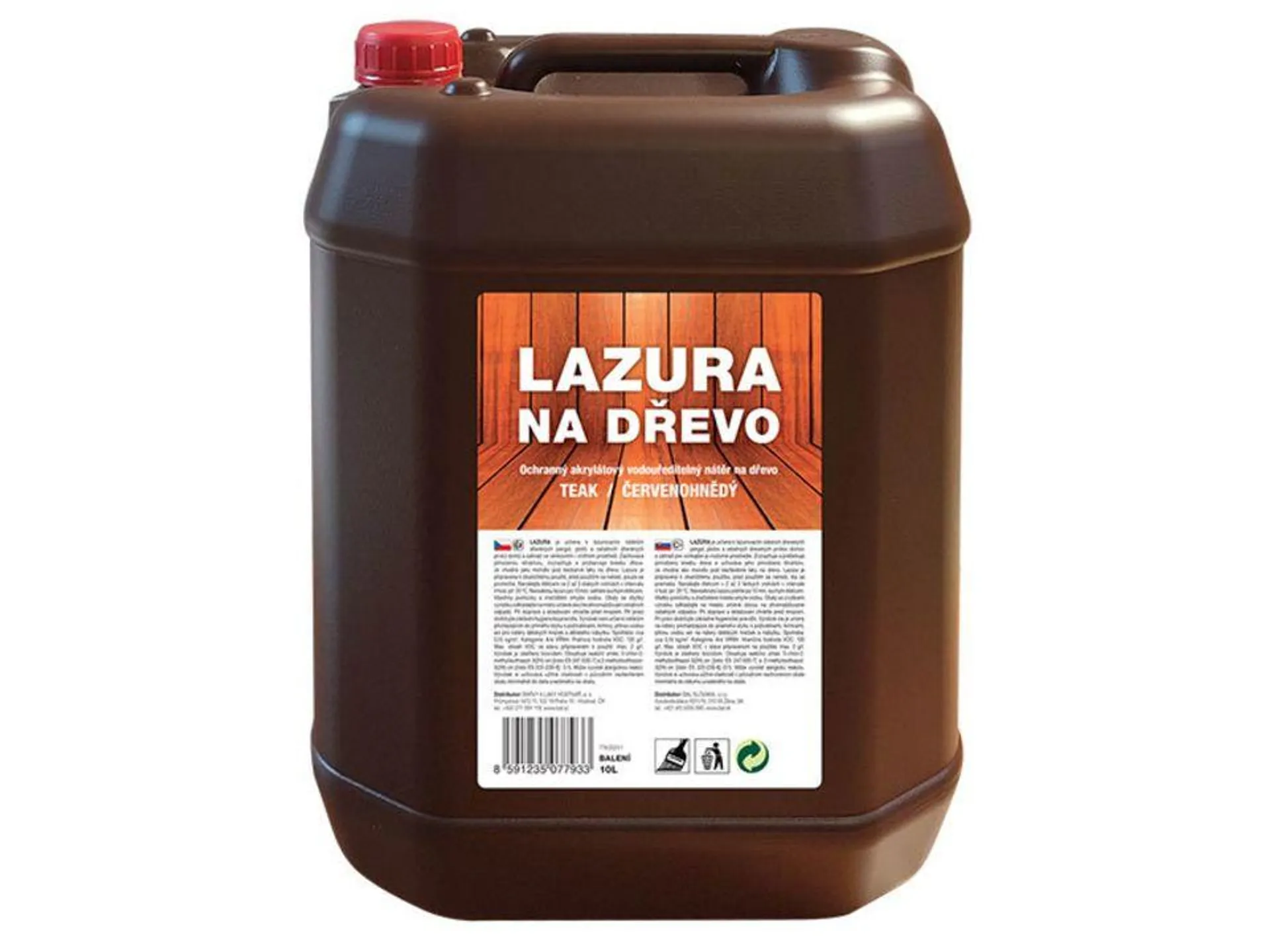 Lazura na dřevo, teak 10L