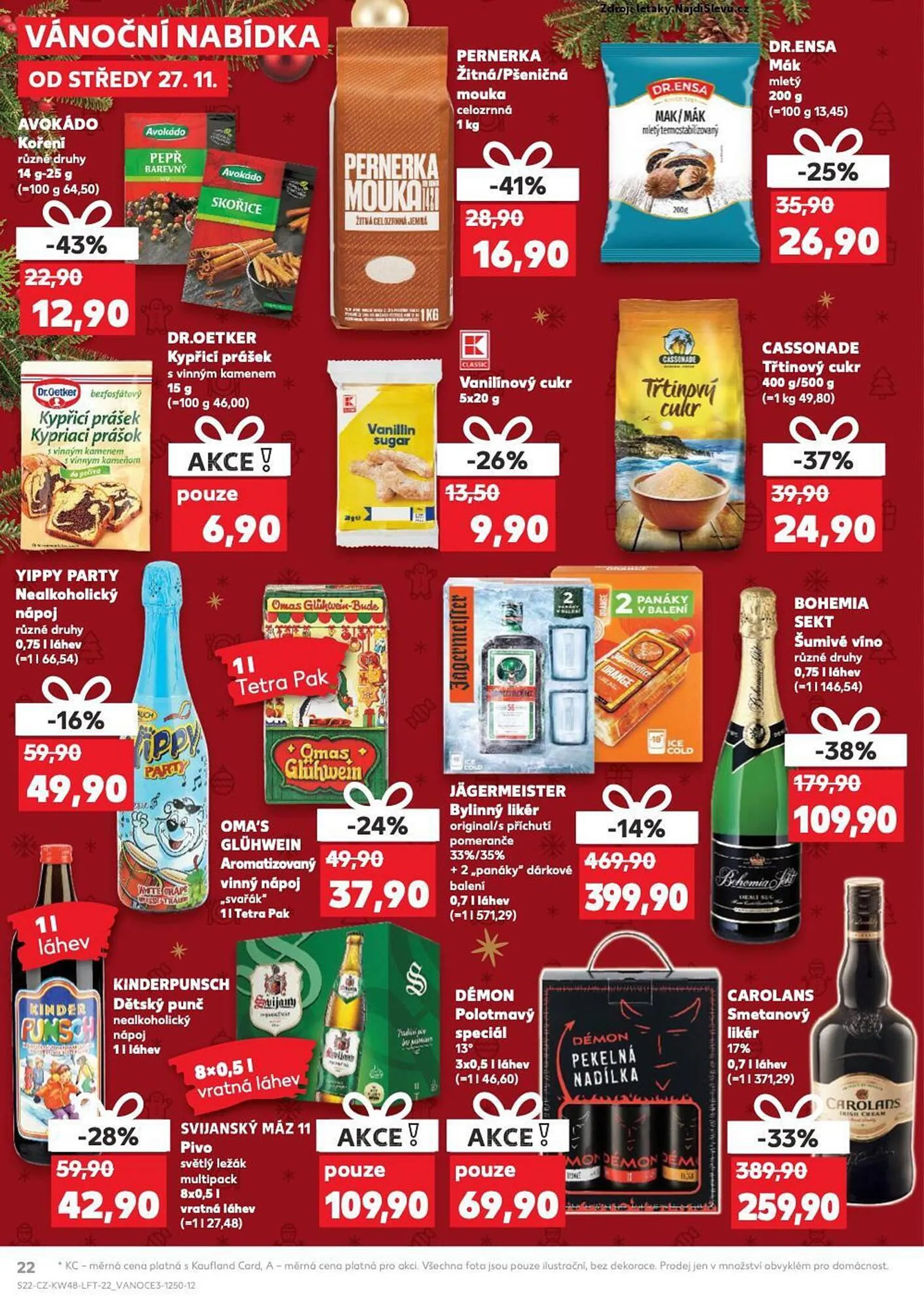 Kaufland leták - 27. listopadu 3. prosince 2024 - Page 22