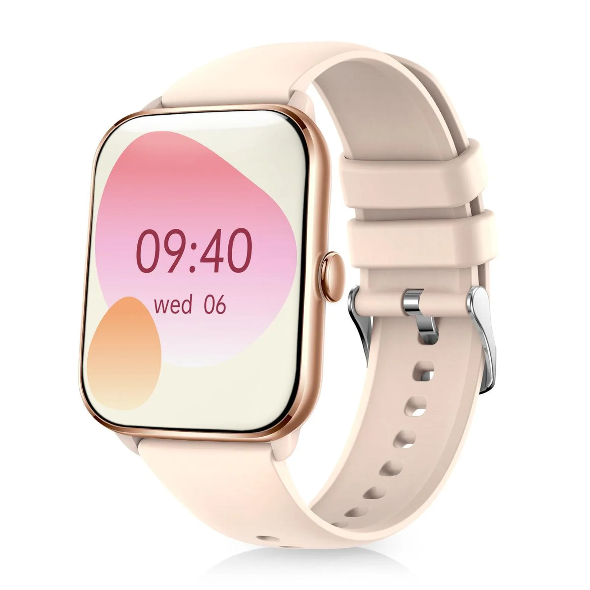 Chytré hodinky Niceboy Watch 3, bluetooth, rose gold JEVÍ ZNÁMKY POUŽITÍ