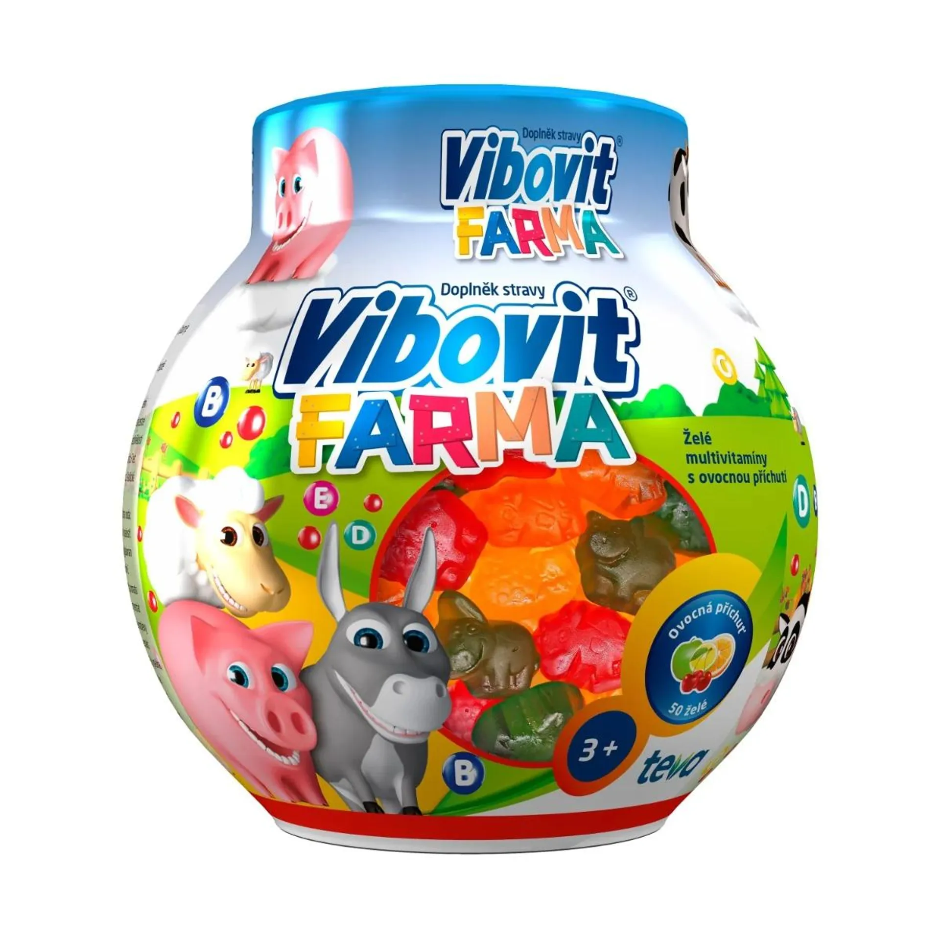 Vibovit FARMA želé multivitamíny 50 ks