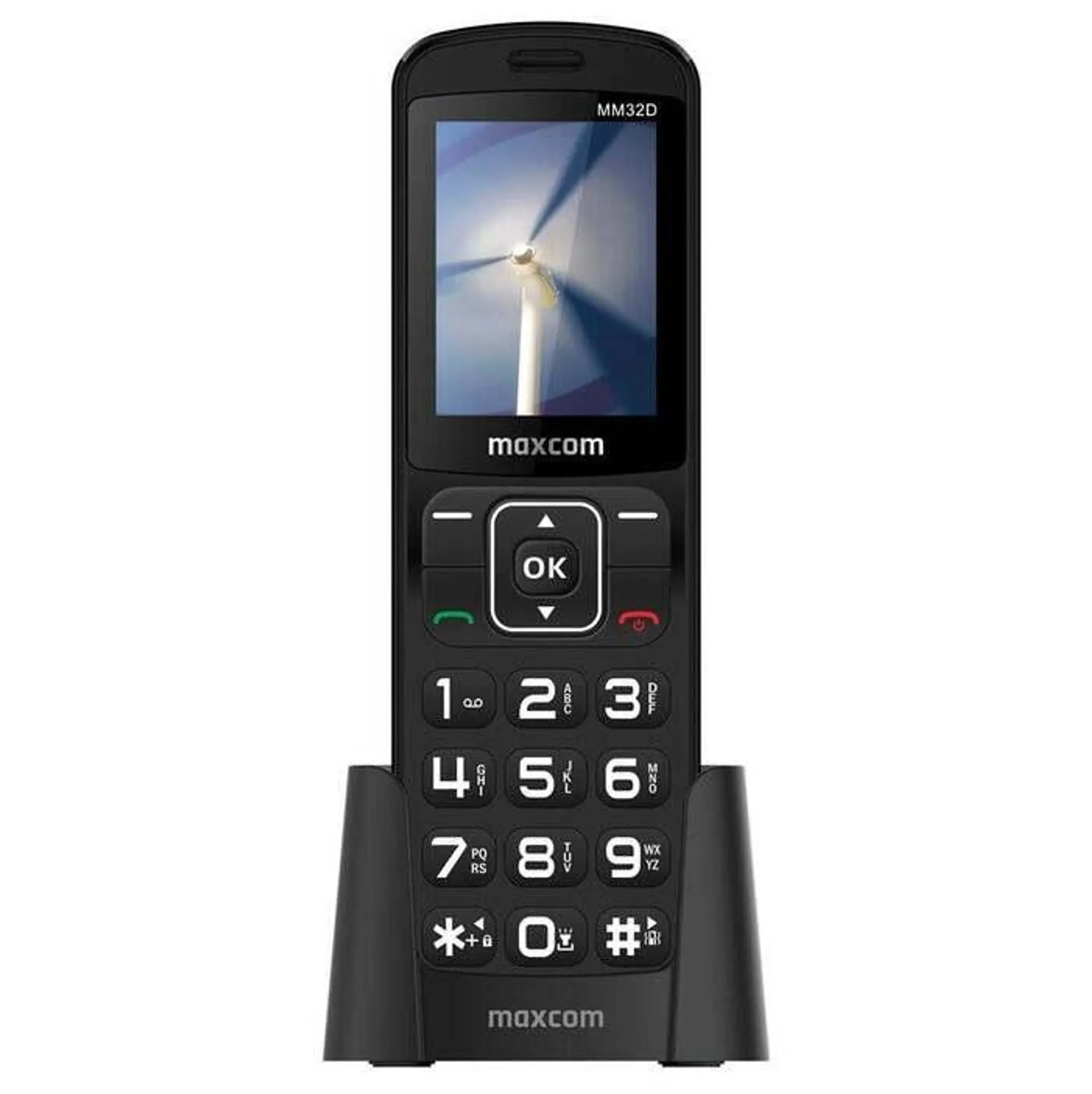 Stolní telefon Maxcom Comfort MM32D VYBALENO