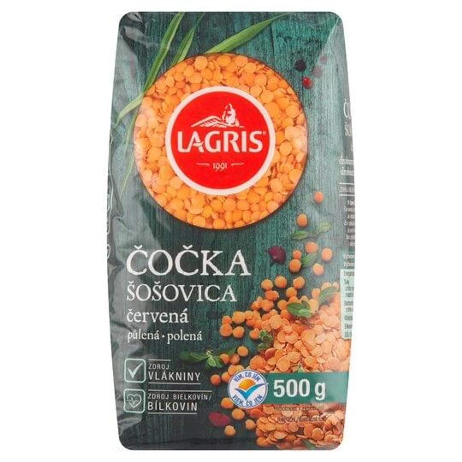 Lagris Čočka červená půlená 500g