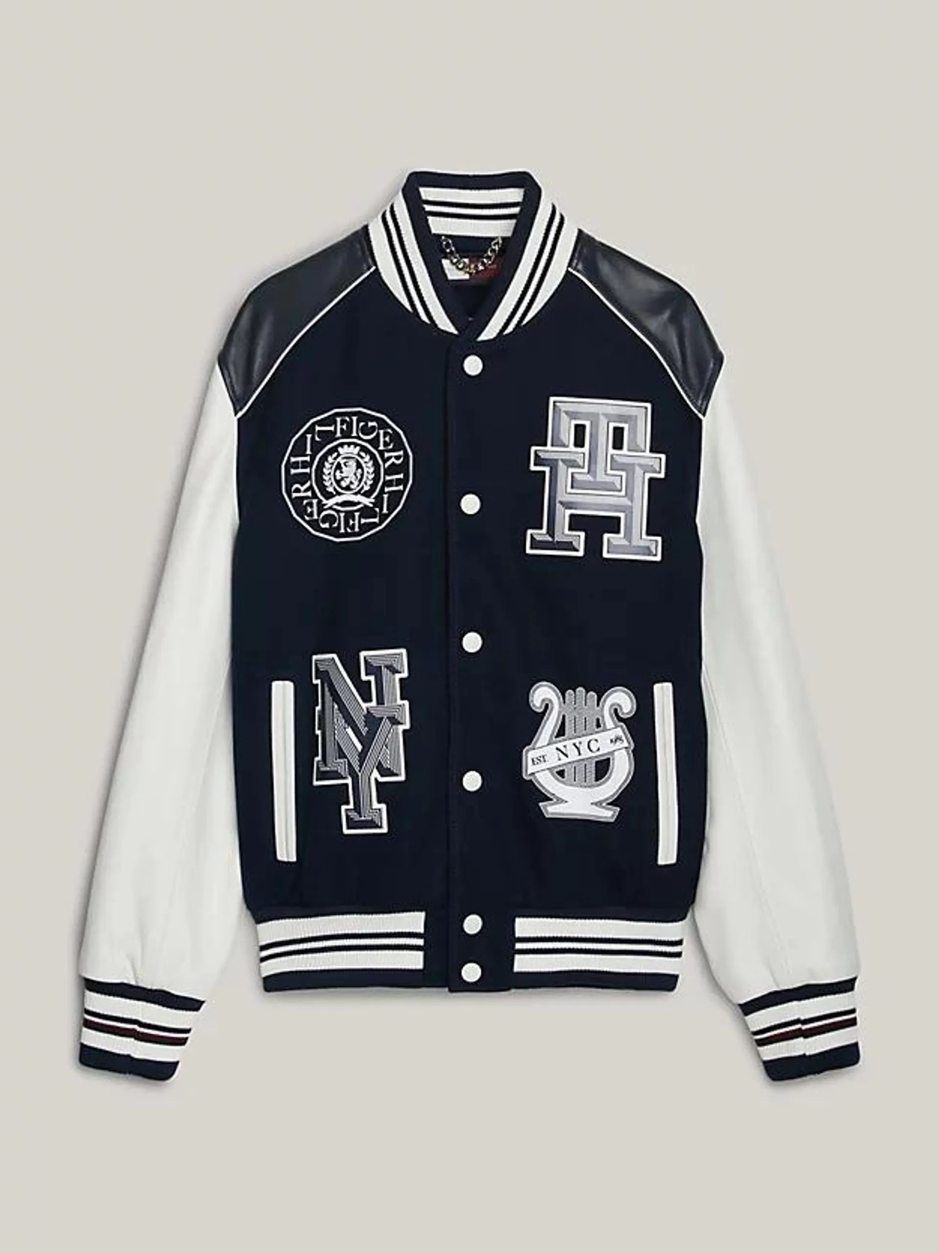 Dual Gender Relaxed Varsity Jacket