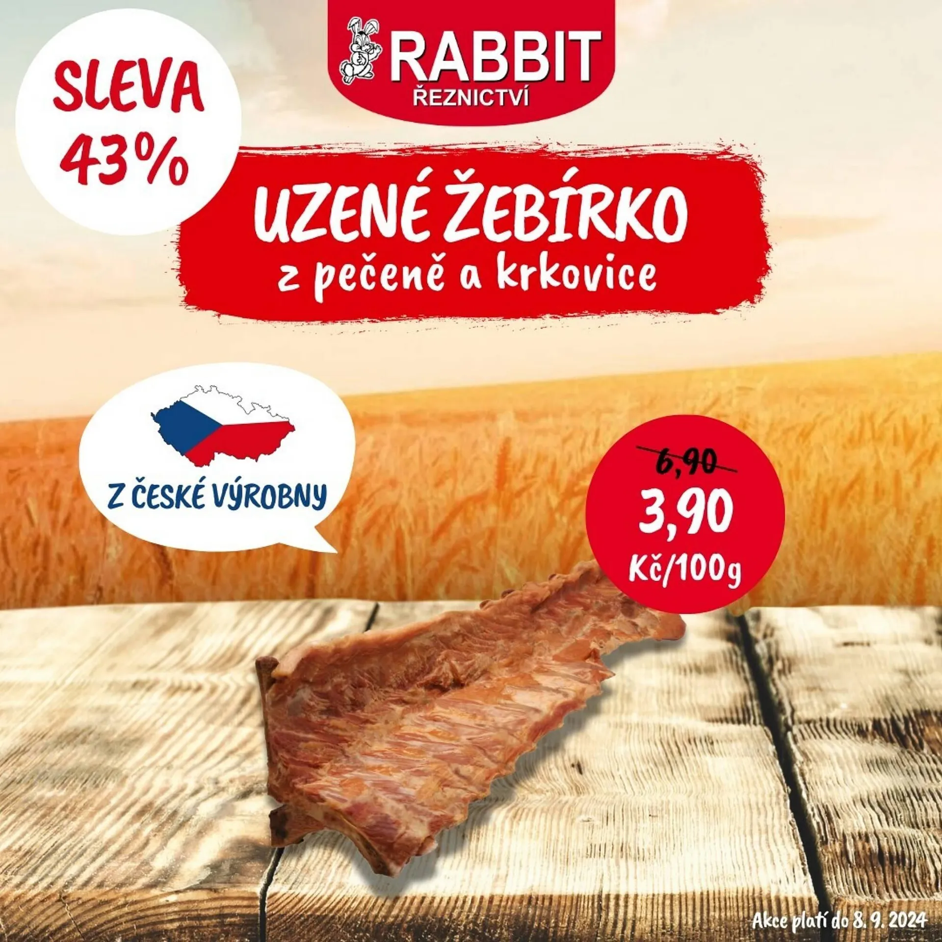 RABBIT řeznictví leták - 1