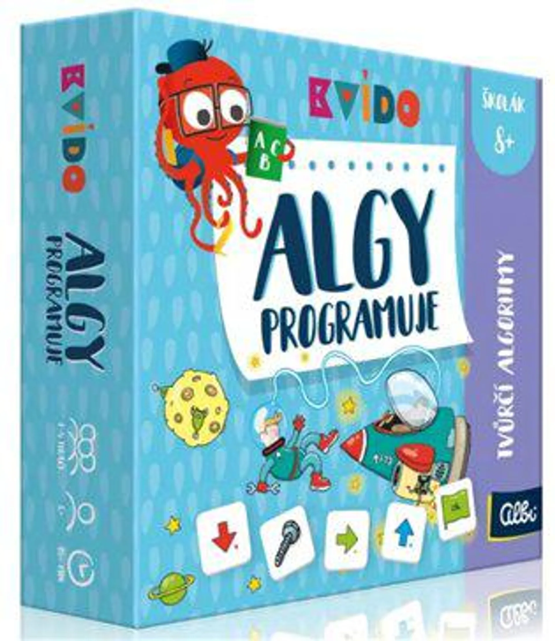 Algy programuje - Tvůrčí hra s algoritmy - Kvído