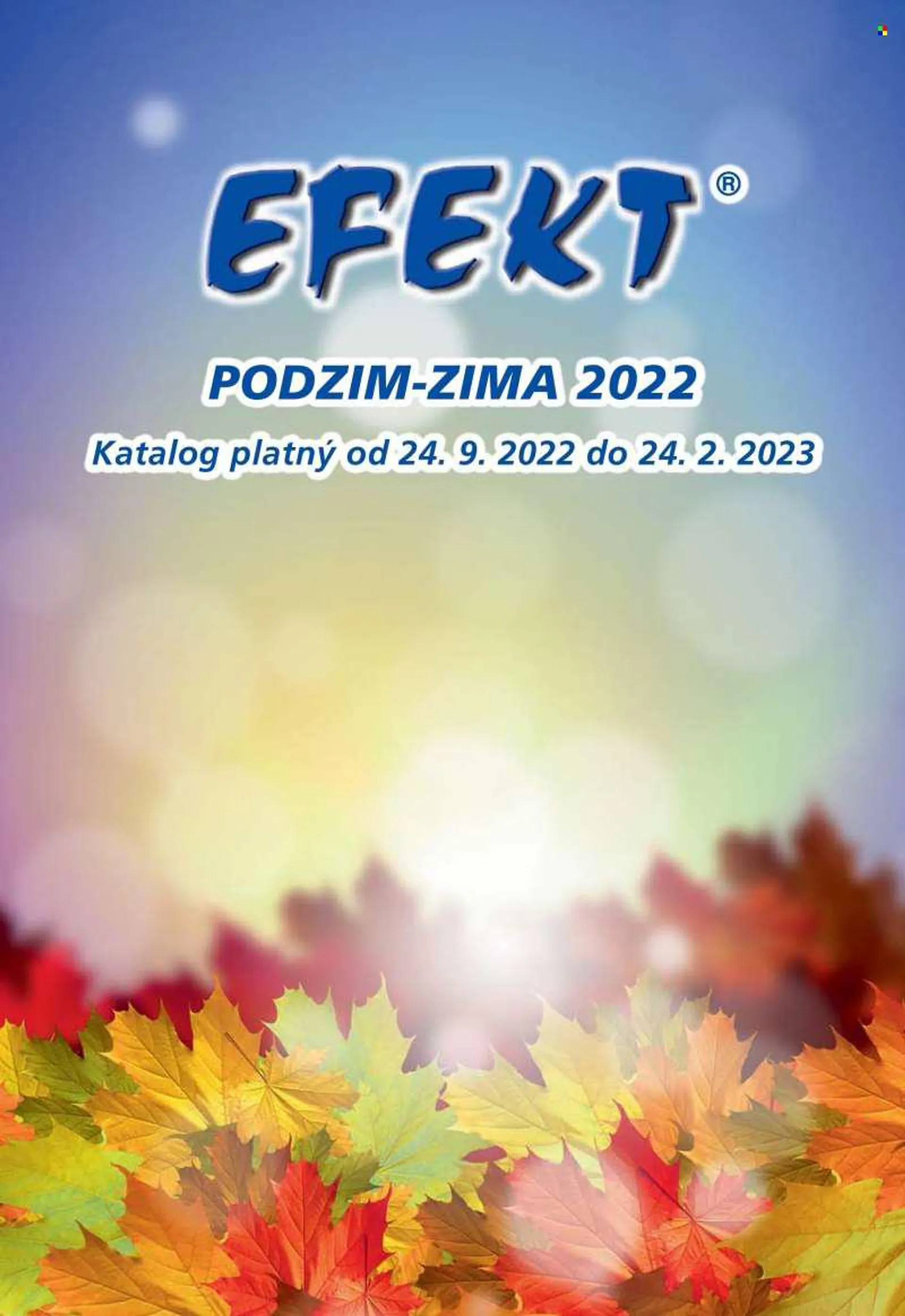 Leták Efekt - 24.9.2022 - 24.2.2023. Strana 1.