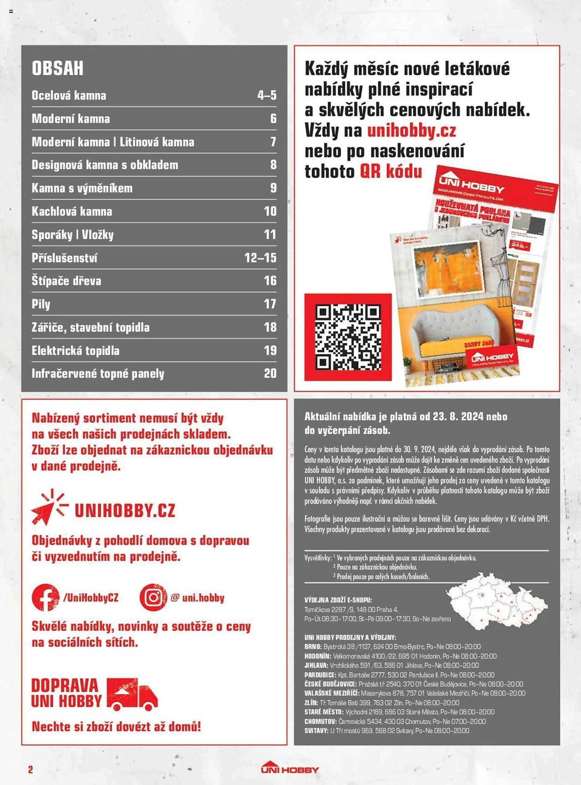 Uni Hobby leták - 23. srpna 31. prosince 2024 - Page 2