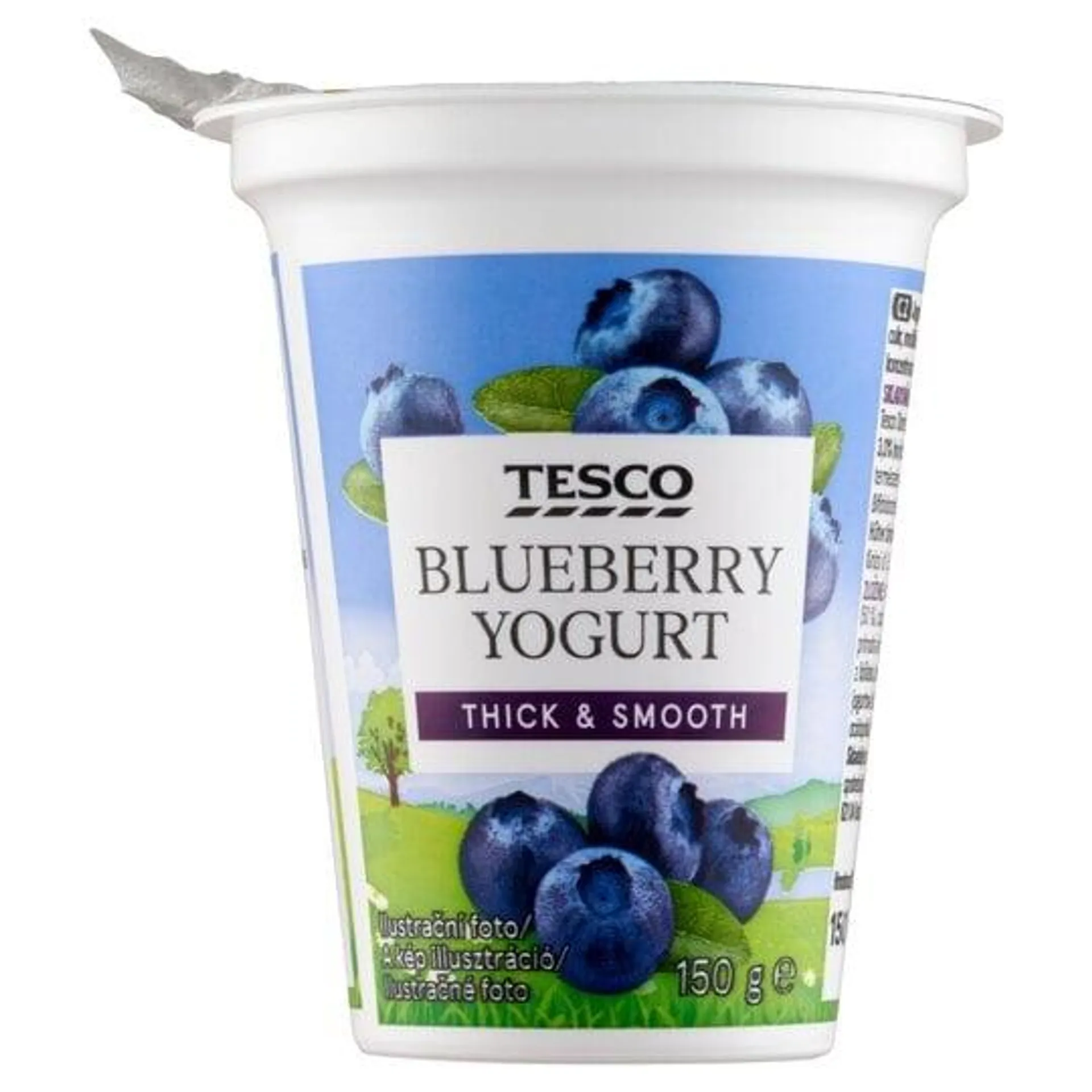 Tesco Jogurt borůvkový 150g