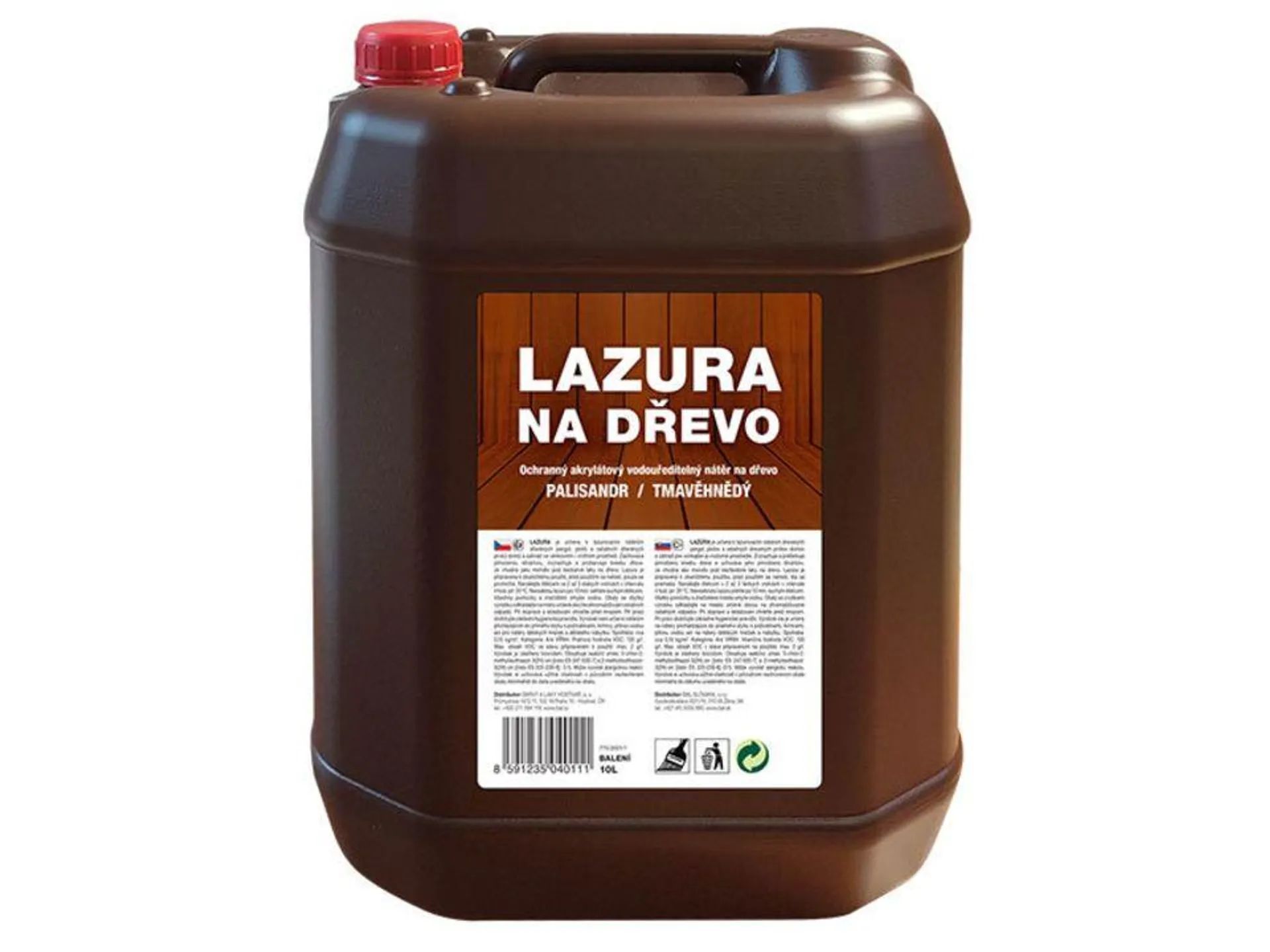 Lazura na dřevo palisandr 10l