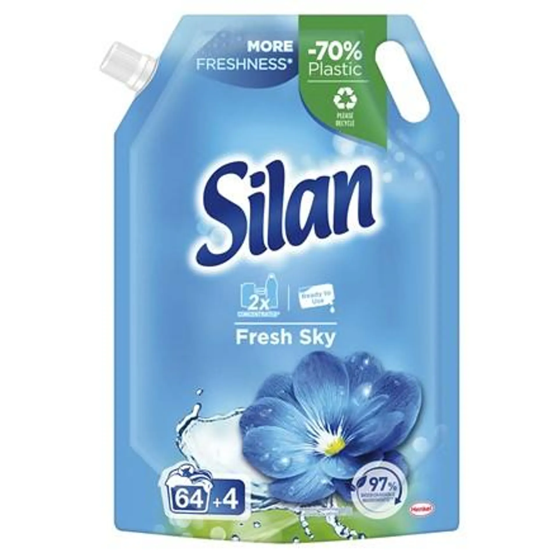 Silan Fresh Sky Doypack aviváž (68 praní) 748 ml