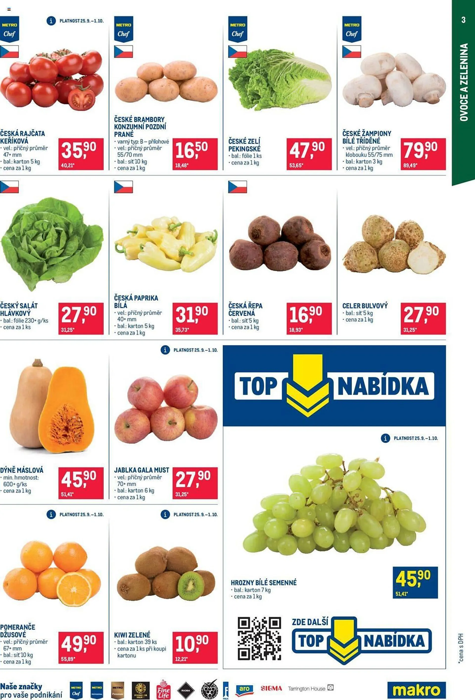 Makro leták - 25. září 8. října 2024 - Page 3