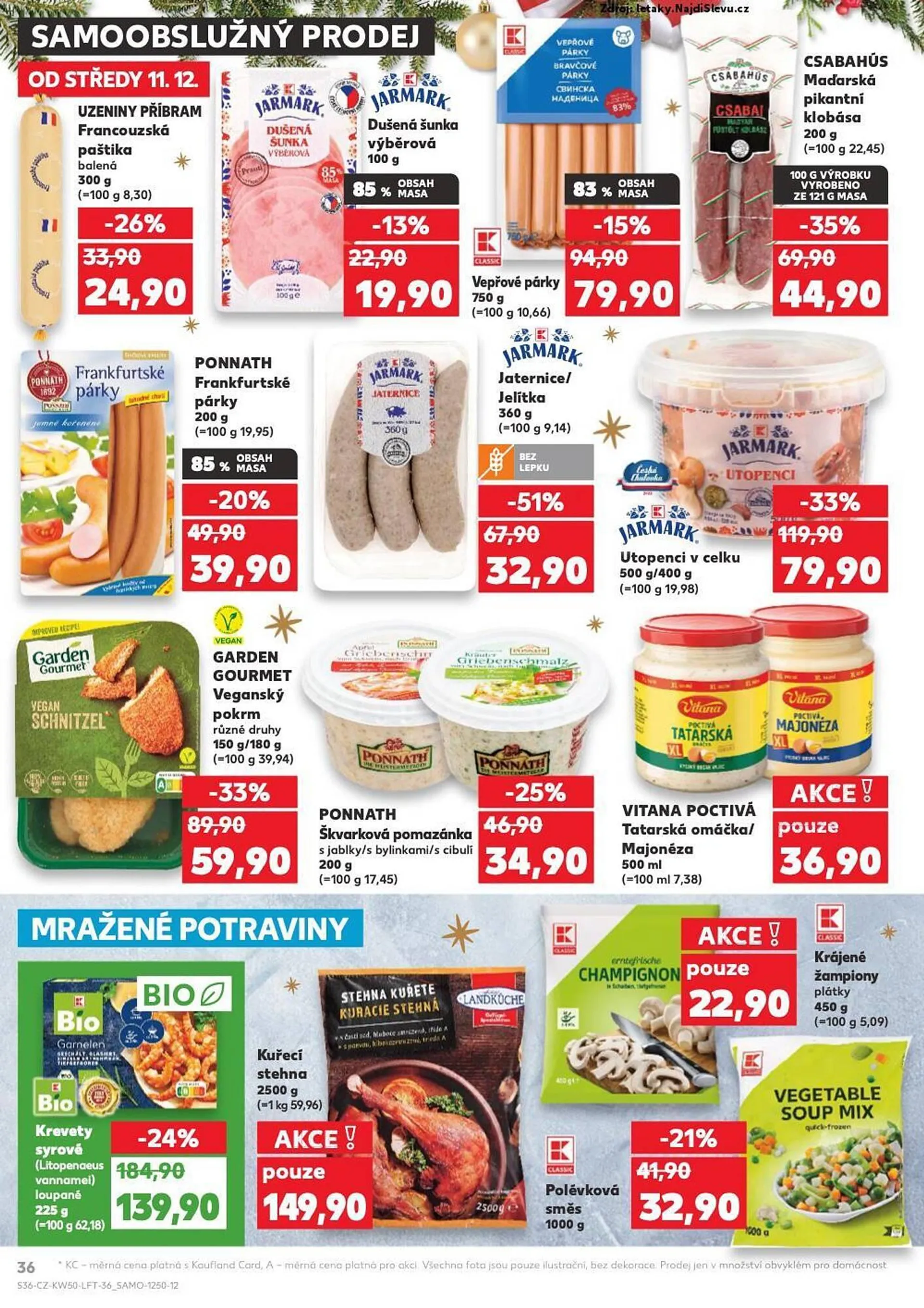 Kaufland leták - 11. prosince 17. prosince 2024 - Page 36