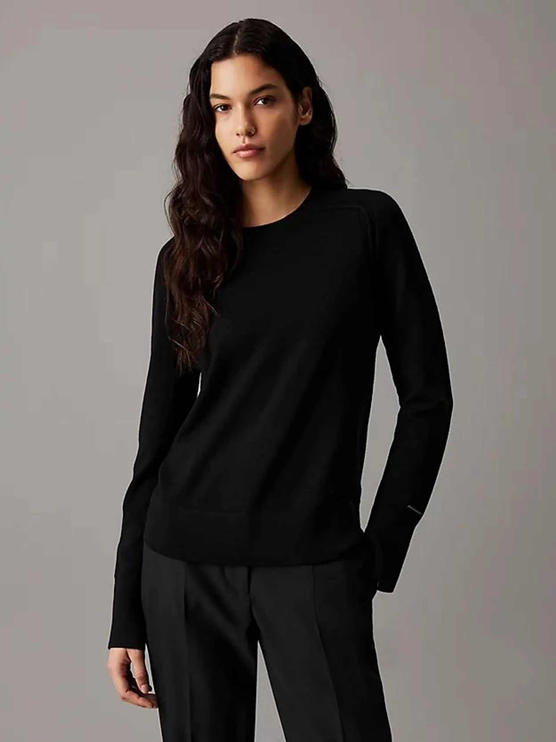 Slim Merino Wool Jumper