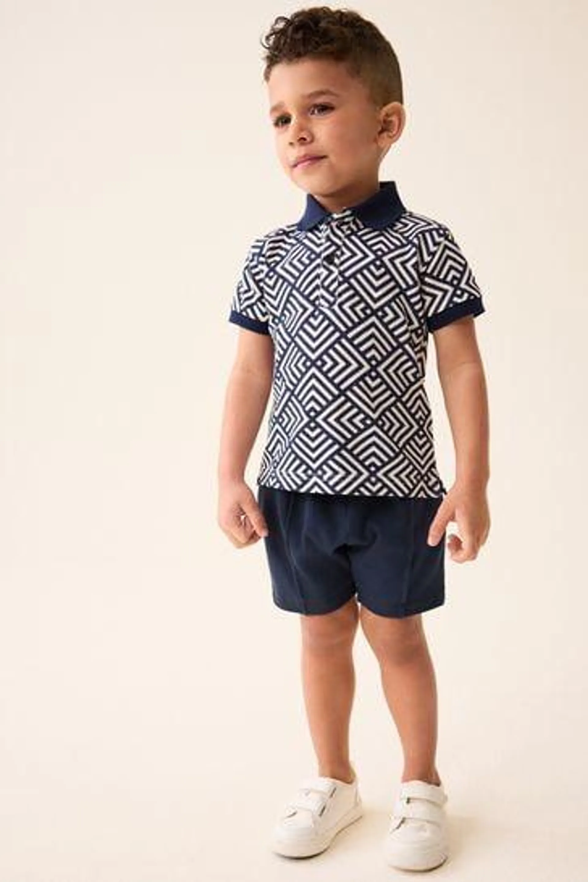 Short Sleeve Polo and Shorts Set (3mths-7yrs)